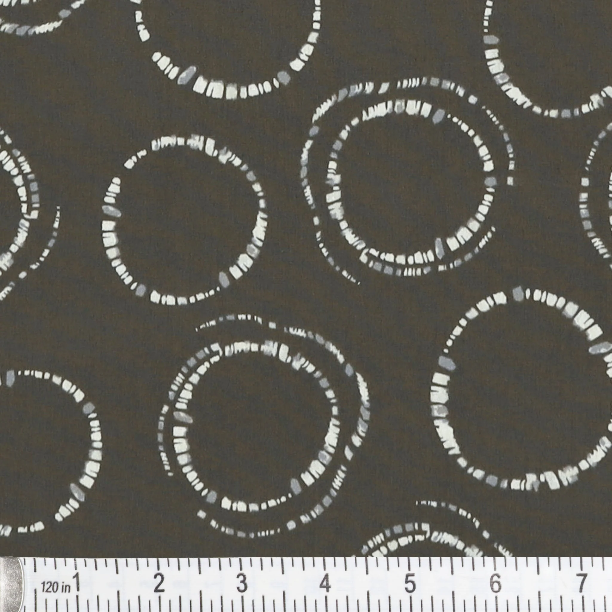 InkPerfect Carbon Edition Fabric Collection - Round Markings Carbon