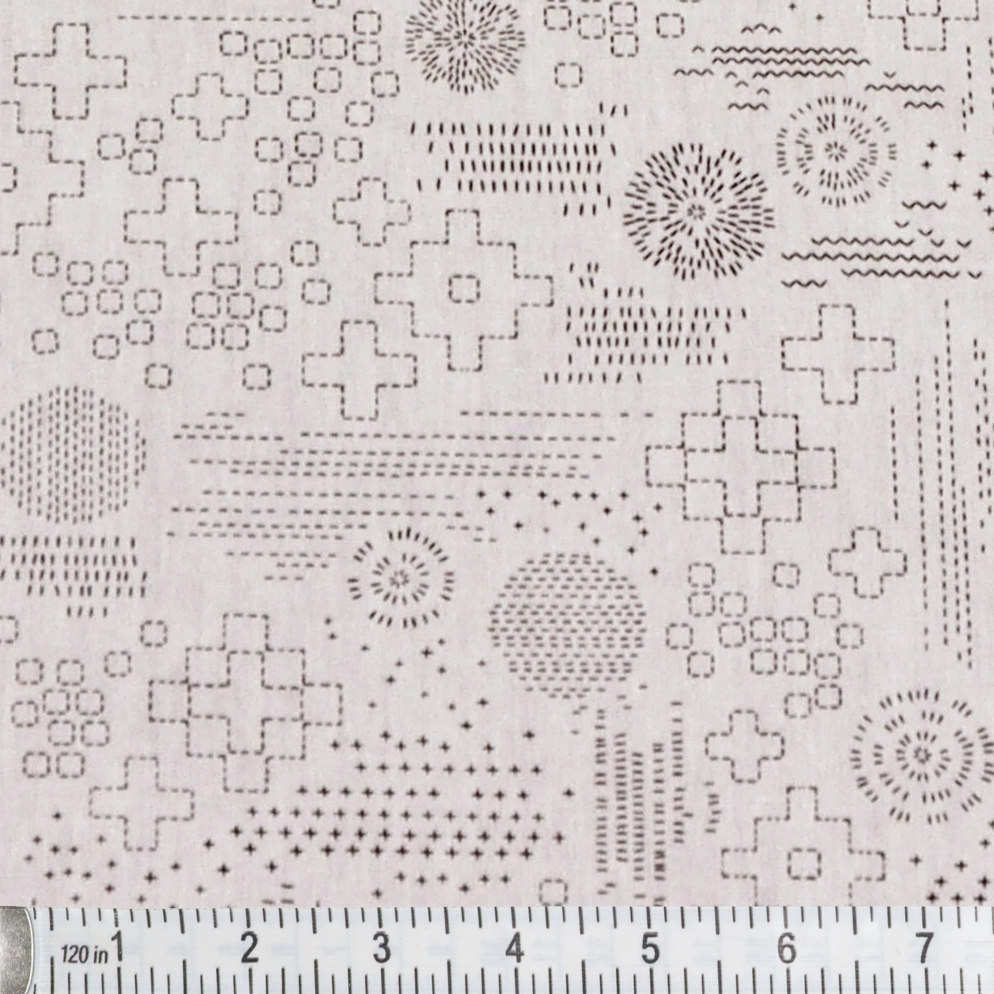 InkPerfect Carbon Edition Fabric Collection - Sashiko Craft Ash
