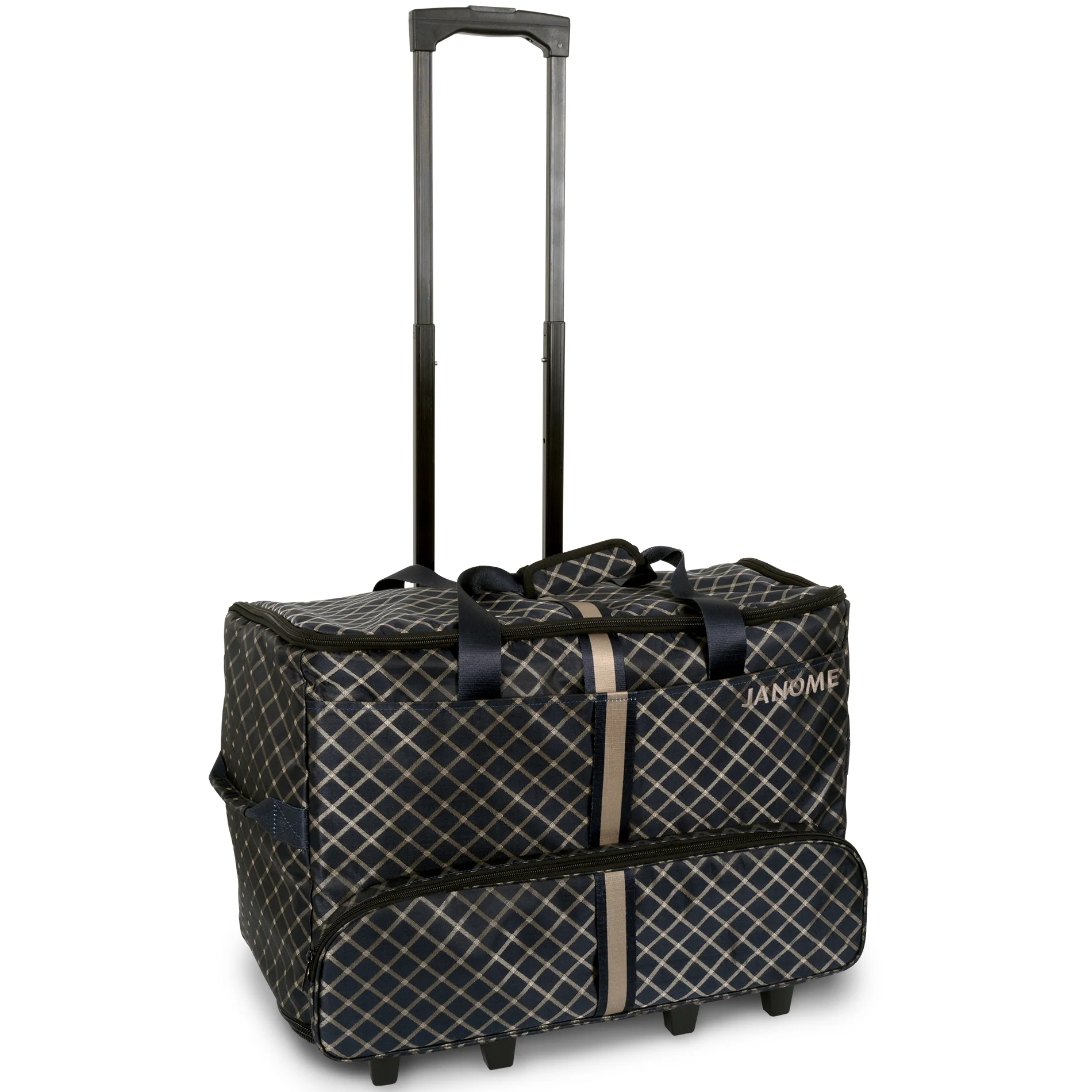 Janome Skyline Blue Sewing Machine Trolley (22"L x 12"W x 15"H) - Image 3