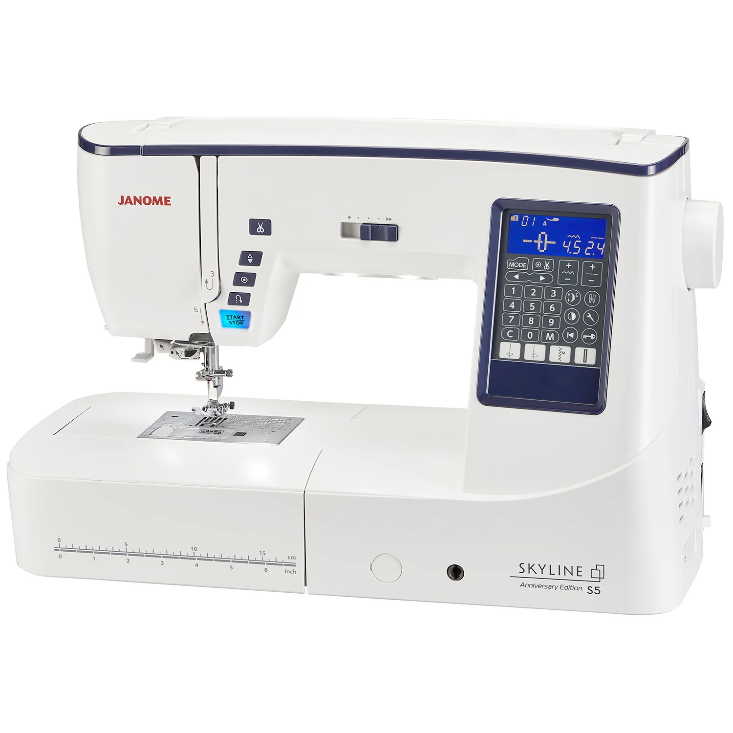 Janome Skyline S5 Anniversary Edition Computerized Quilting Machine - Image 3