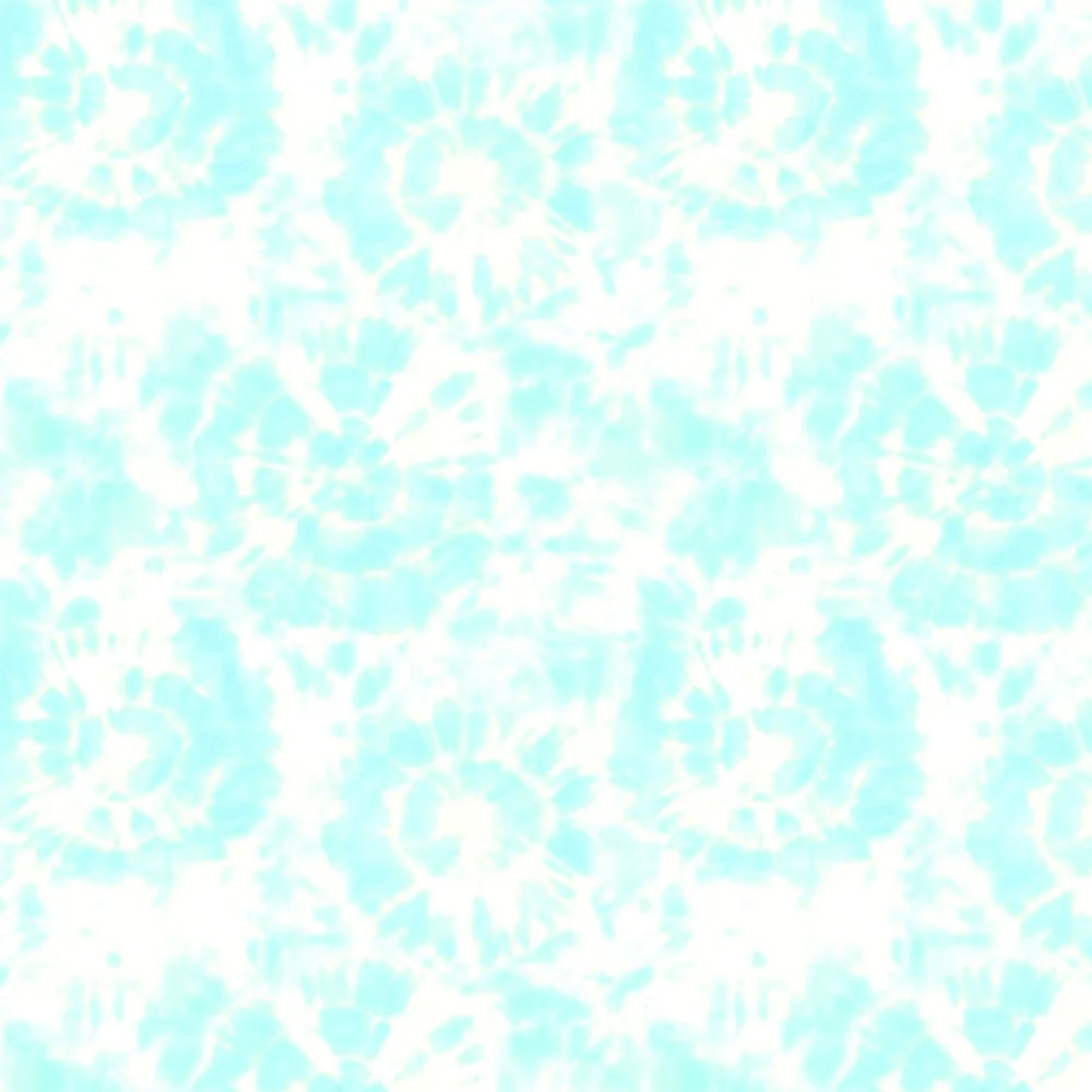 Japanese Style Tie Dye Fabric - Teal
