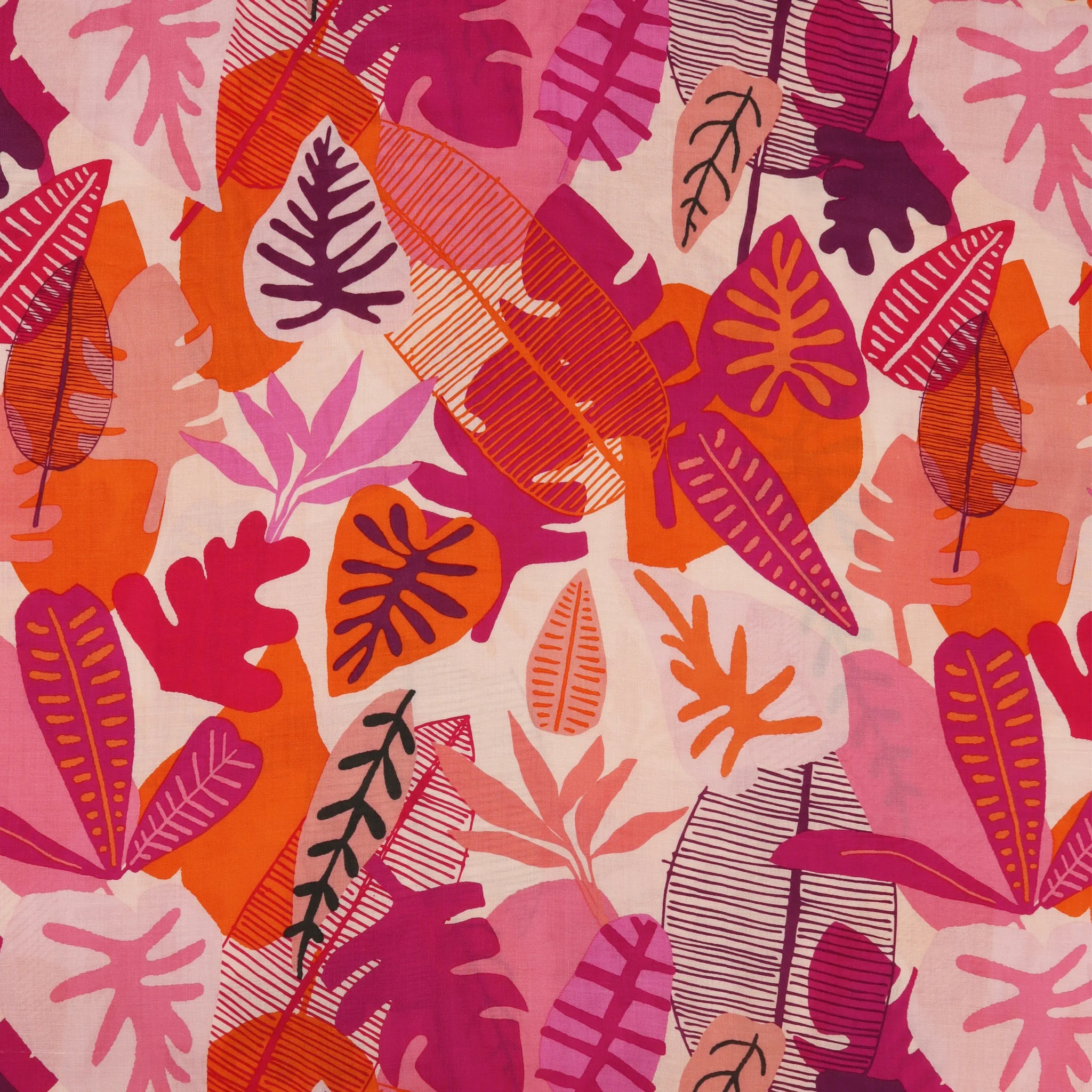 Jungle Radiant Fabric in Rayon
