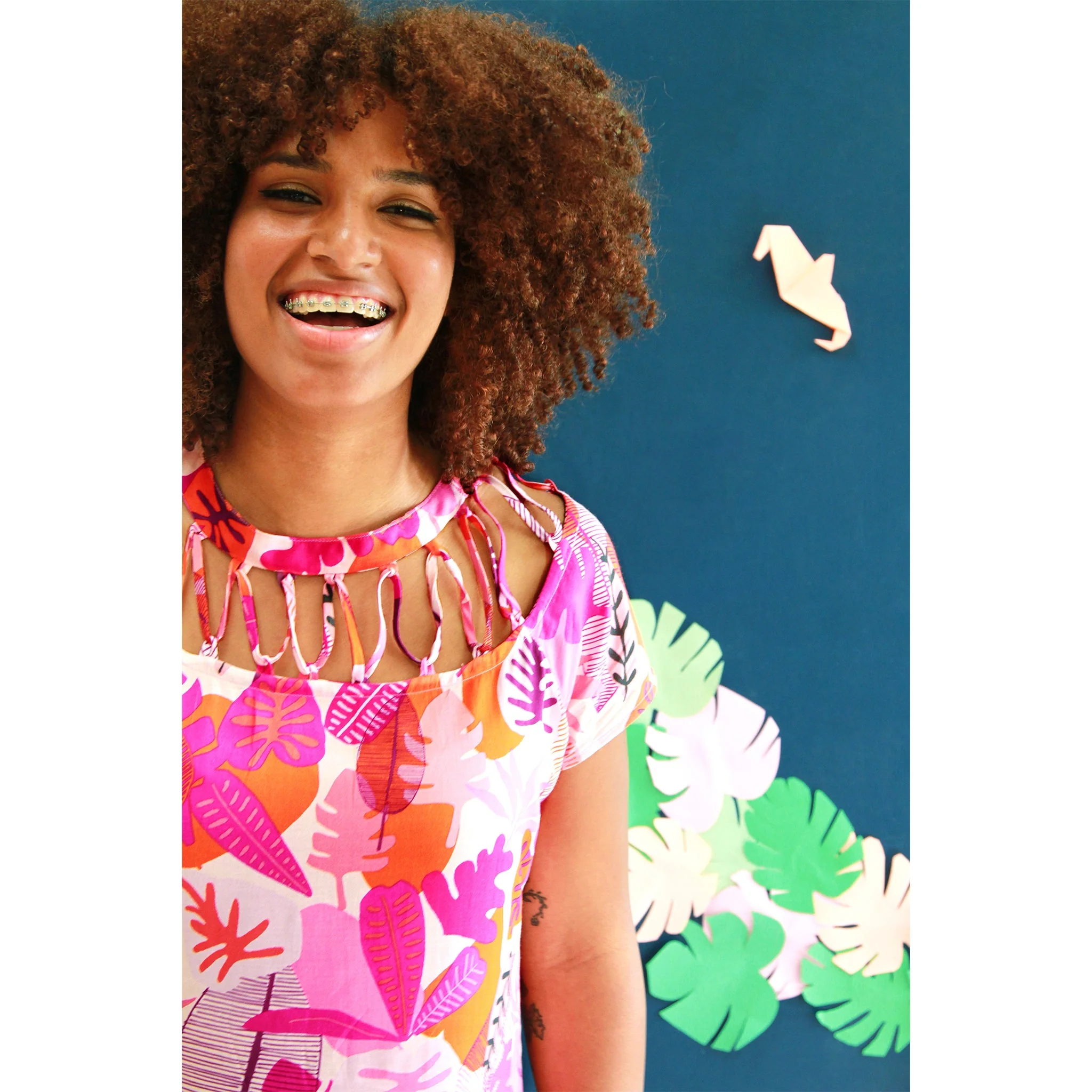 Jungle Radiant Fabric in Rayon - Image 5