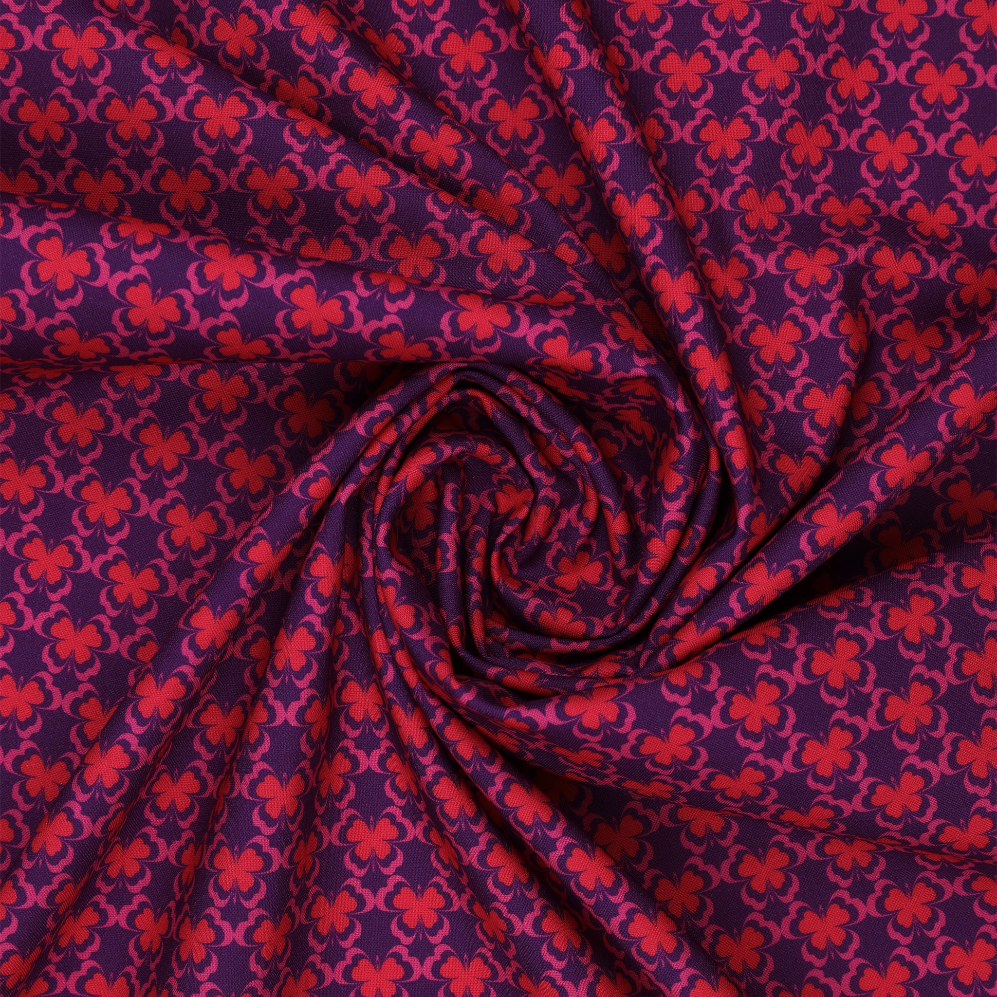 Kaleidoscope Fabric Collection - Flutter Magenta - Image 2