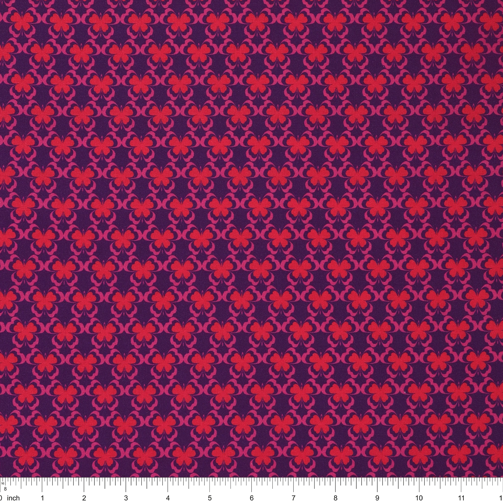 Kaleidoscope Fabric Collection - Flutter Magenta - Image 3