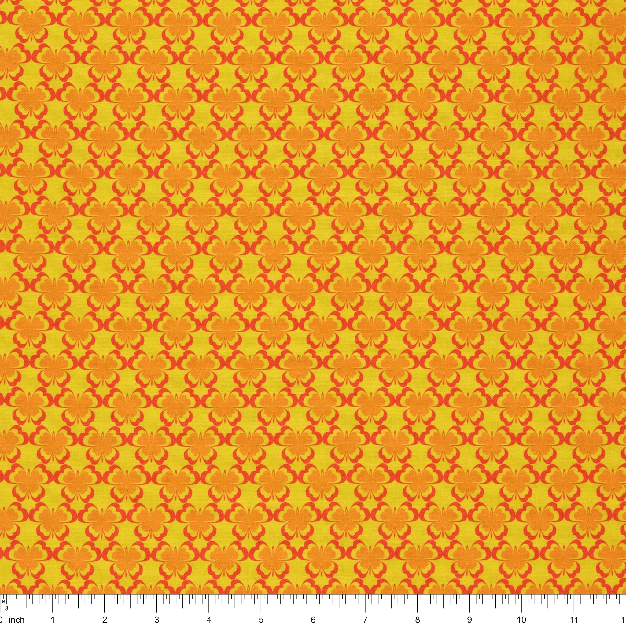 Kaleidoscope Fabric Collection - Flutter Yellow - Image 3