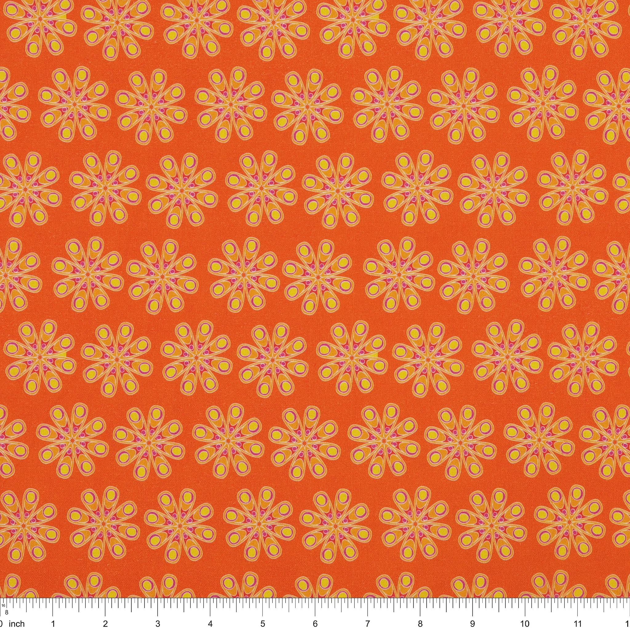 Kaleidoscope Fabric Collection - Kaleidoscope Orange - Image 3