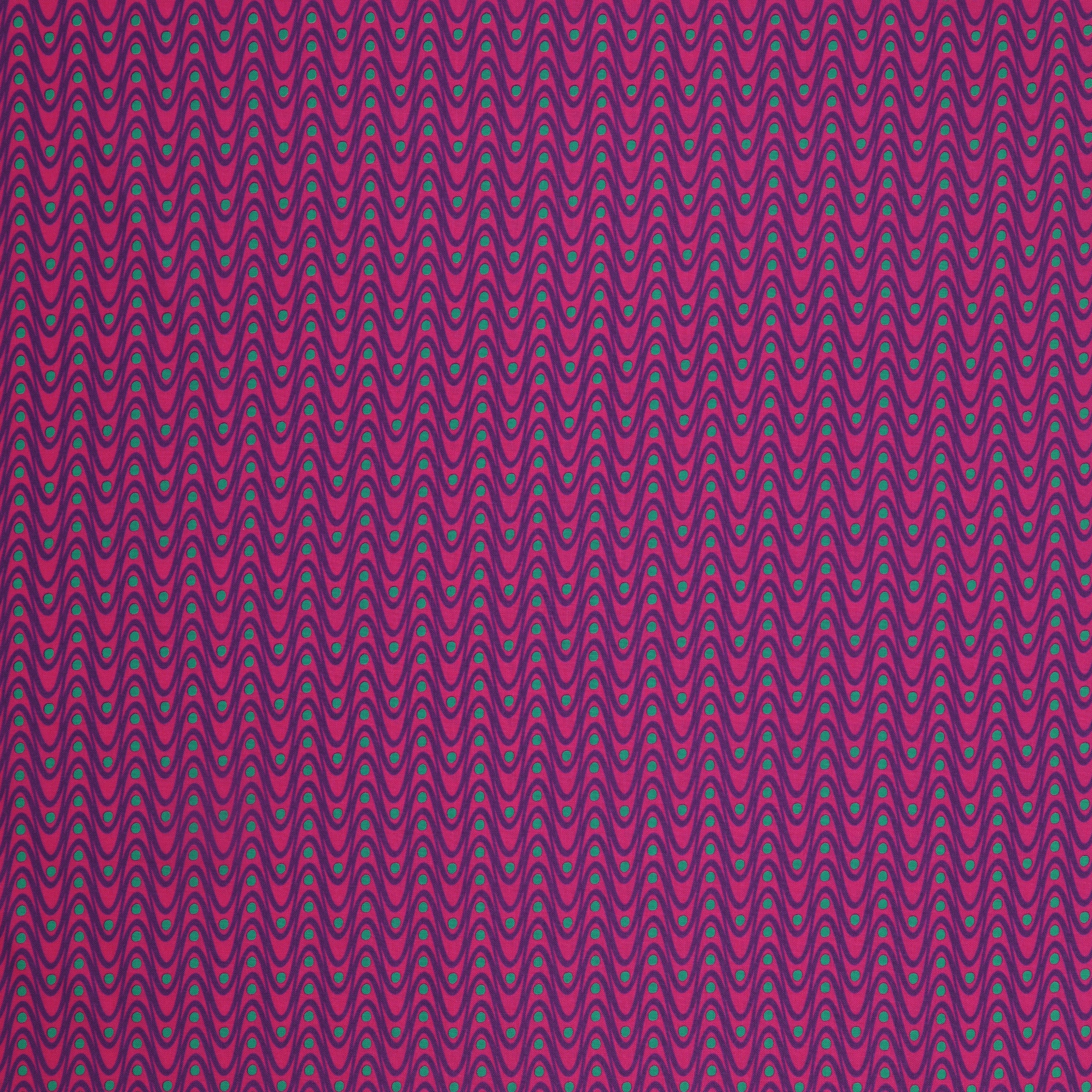 Kaleidoscope Fabric Collection - Ripple Fuchsia