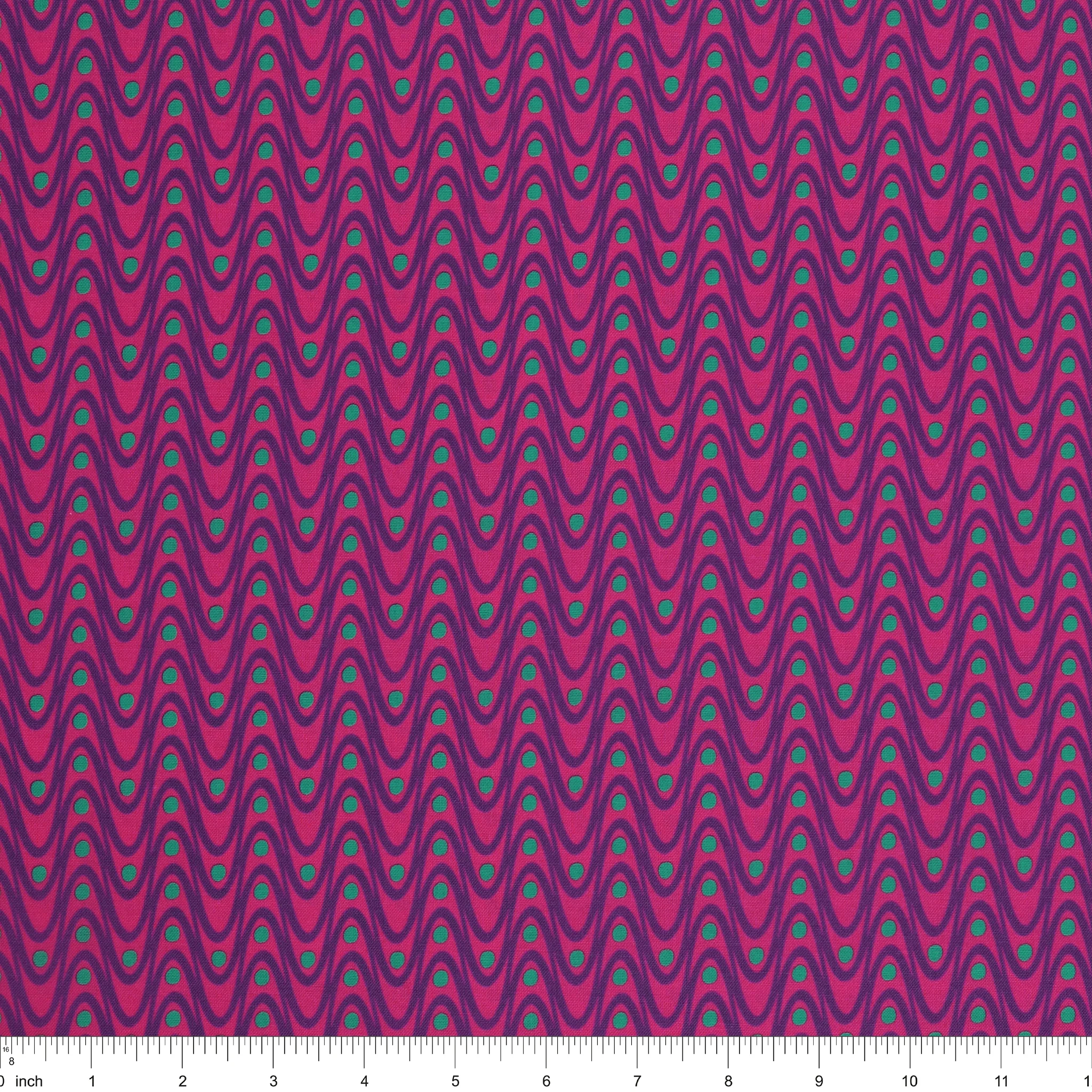 Kaleidoscope Fabric Collection - Ripple Fuchsia - Image 3