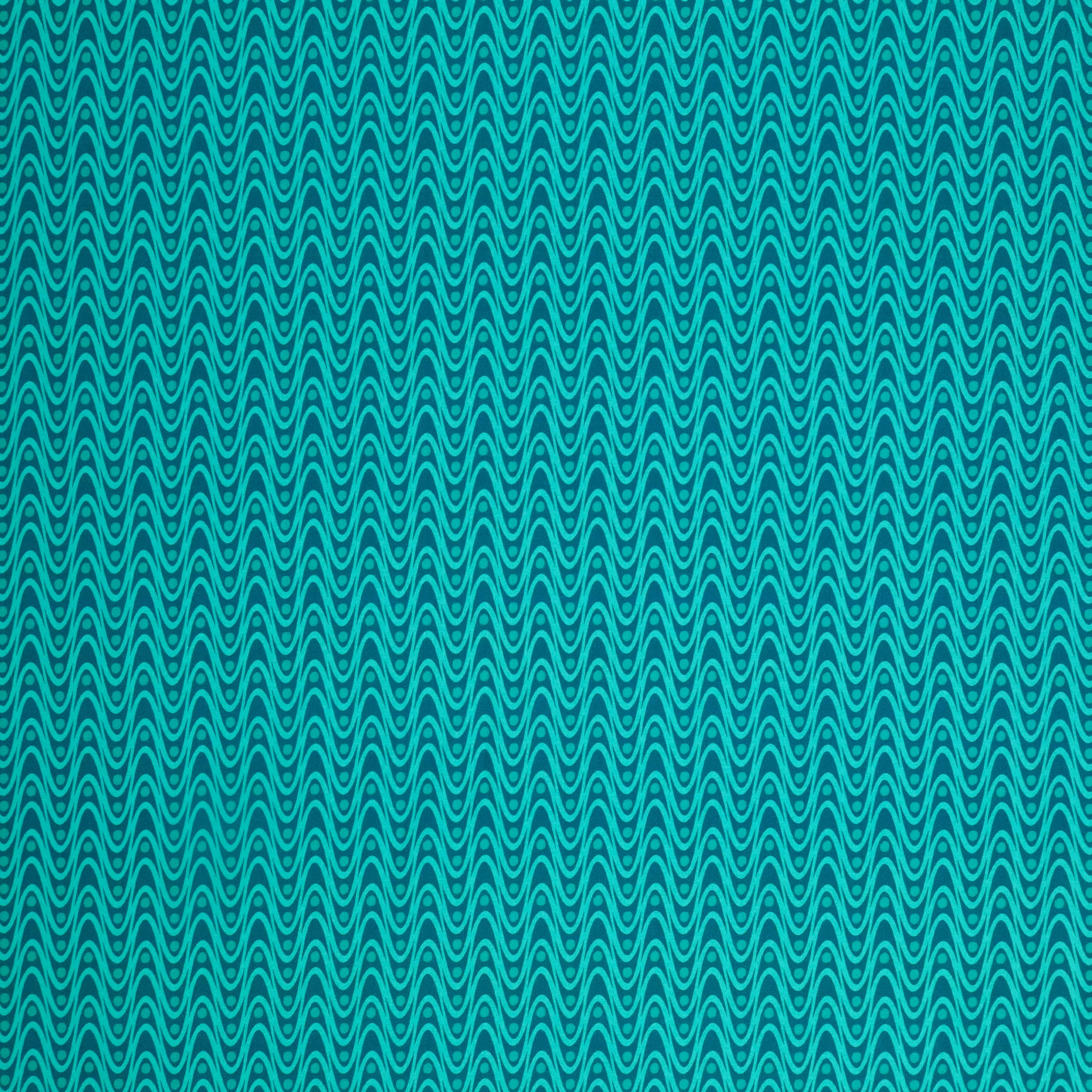 Kaleidoscope Fabric Collection - Ripple Turquoise