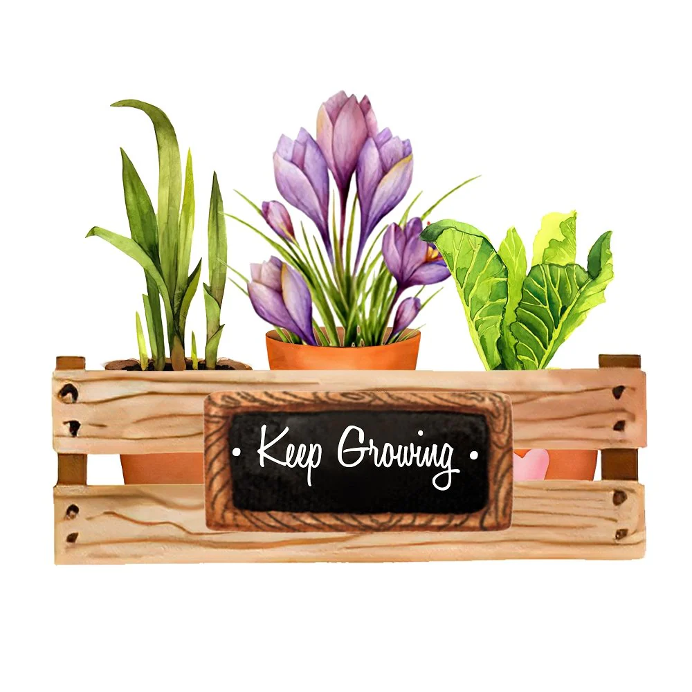 Keep Growing Fabric Panel
