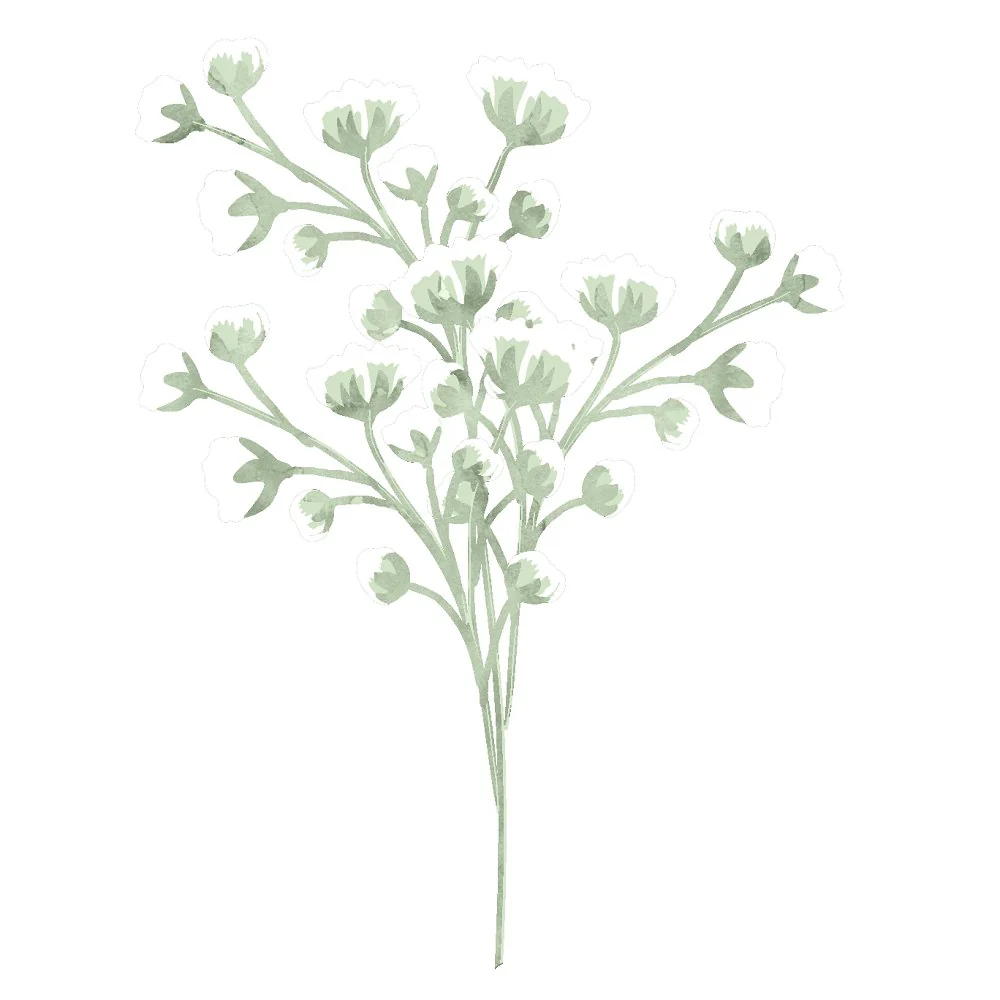 Lavender Buds Bouquet Fabric Panel