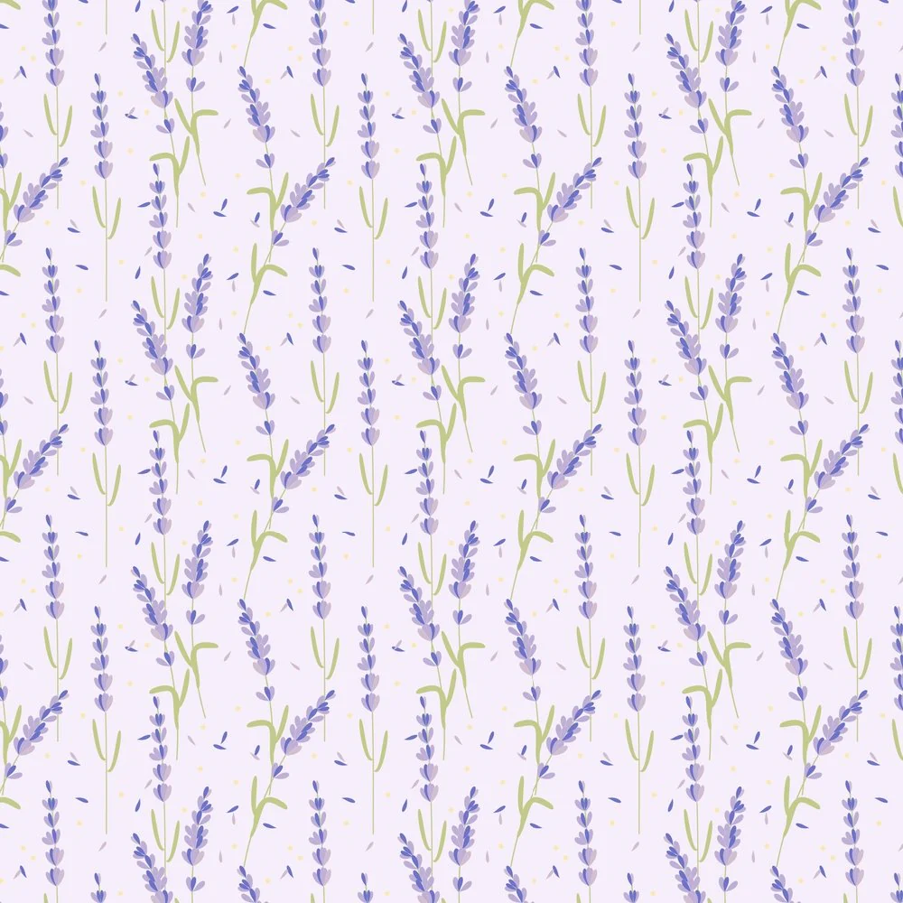 Lavender Fields Fabric