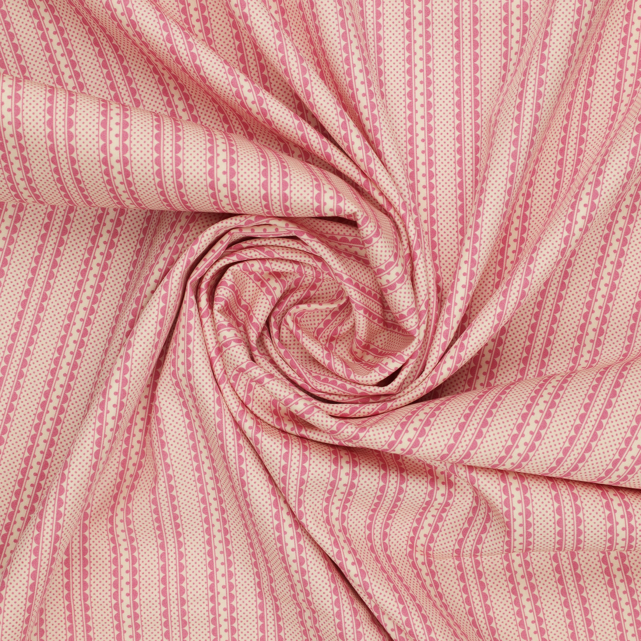 Legacy Fabric Collection - Legacy Stripe Rose - Image 2