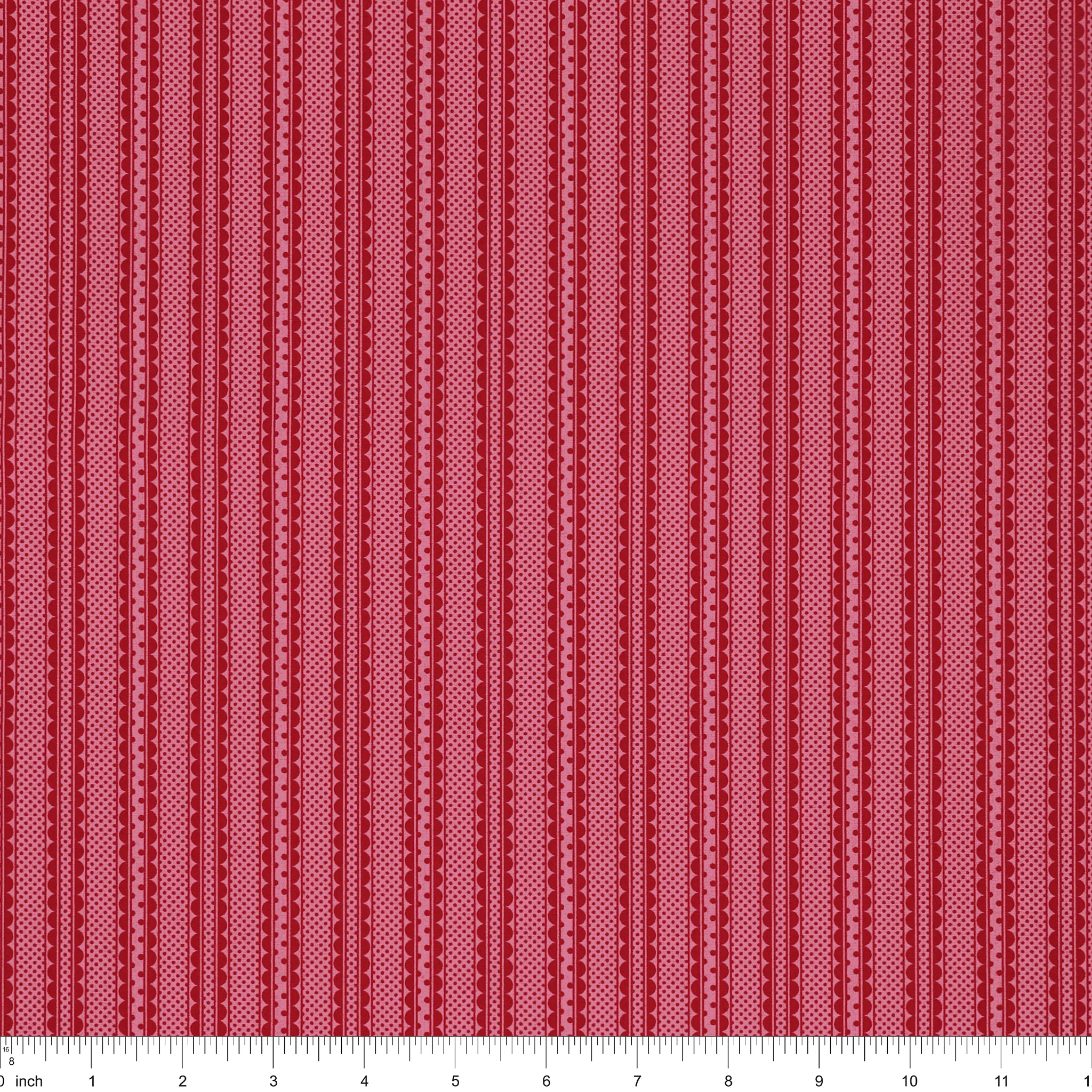 Legacy Fabric Collection - Legacy Stripe Rouge - Image 3