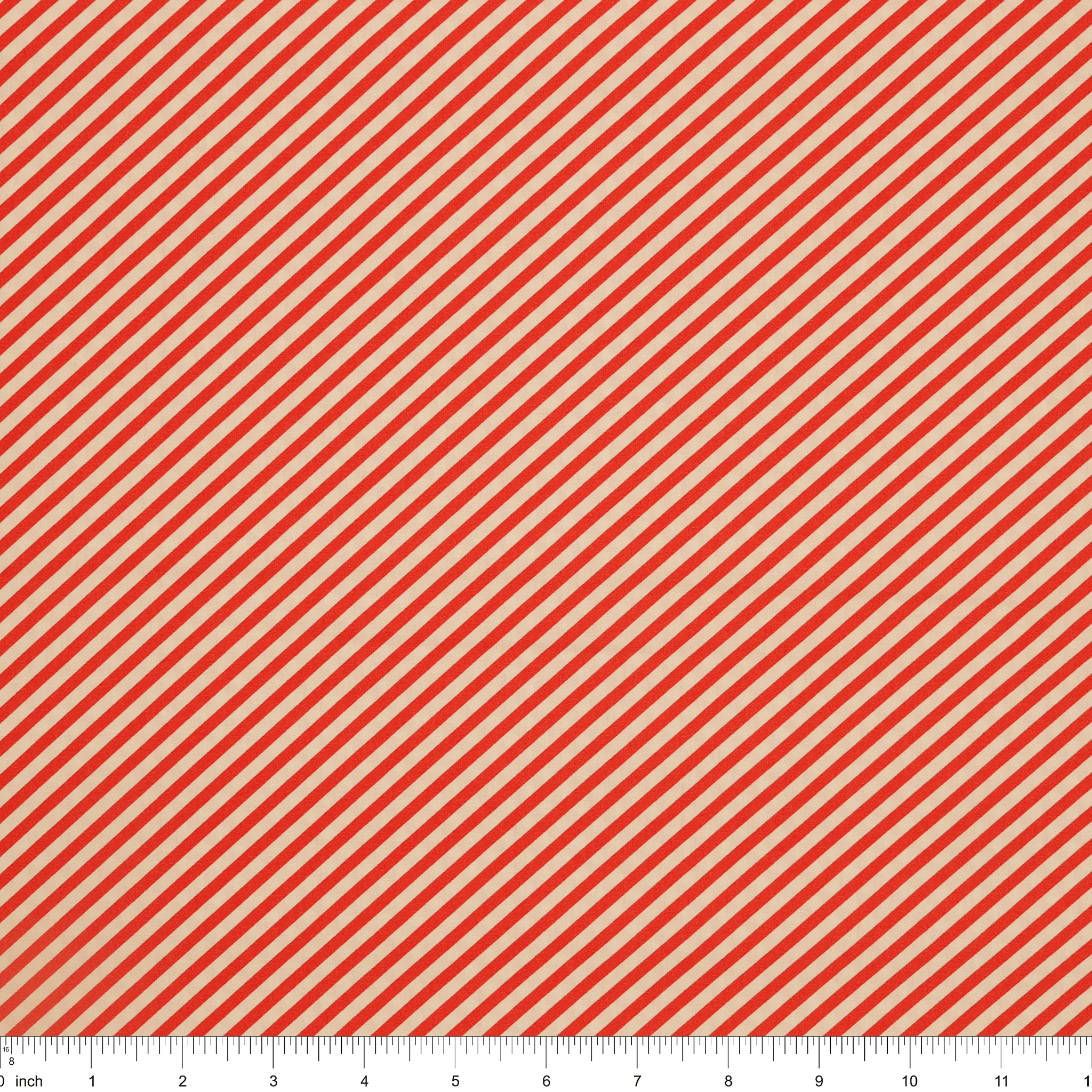 Les Petits Fabric Collection - Petits Strokes Vermilion - Image 3