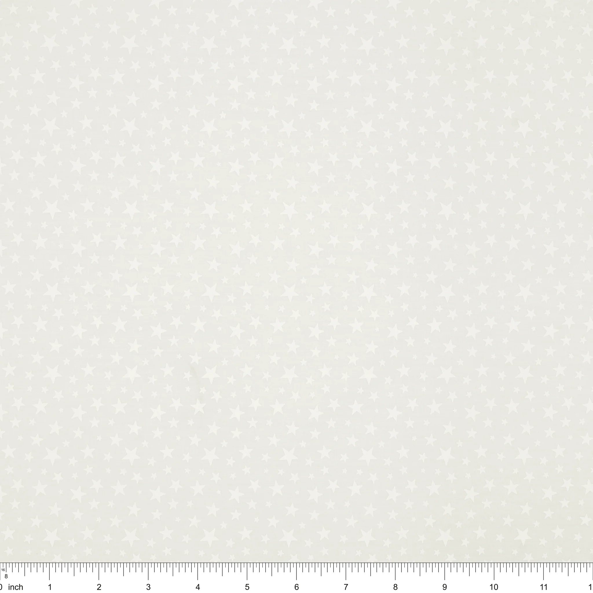 Liberty Whites Fabric Collection - Stars Allover White - Image 3