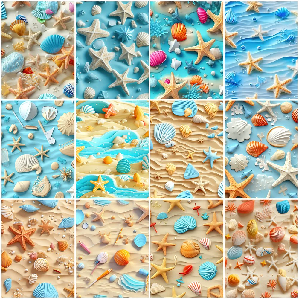 Life Is Better at the Beach Fat Quarter Bundle - 12 Pieces