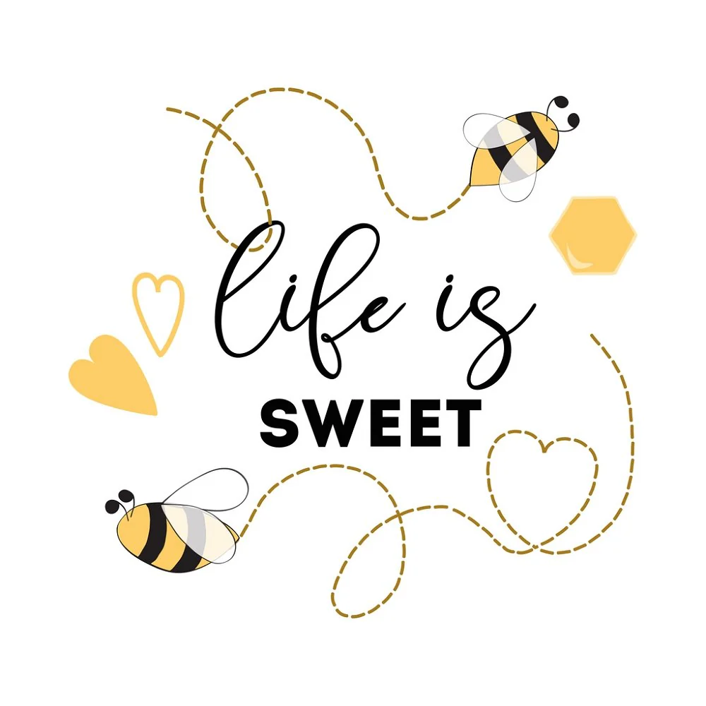 Life Is Sweet Fabric Panel