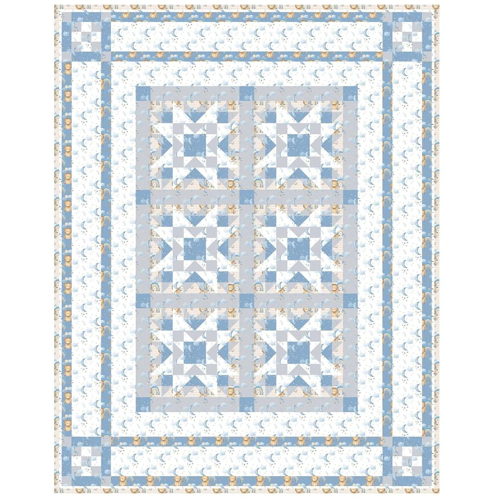 Lil Lion Quilt Kit - 39" x 49 1/2"