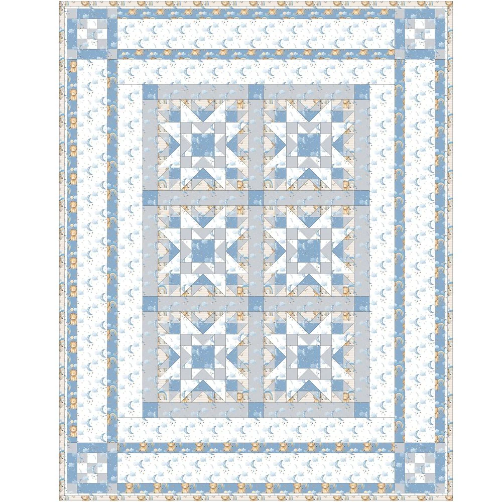 Lil Lion Quilt Kit - 39" x 49 1/2" - Image 2