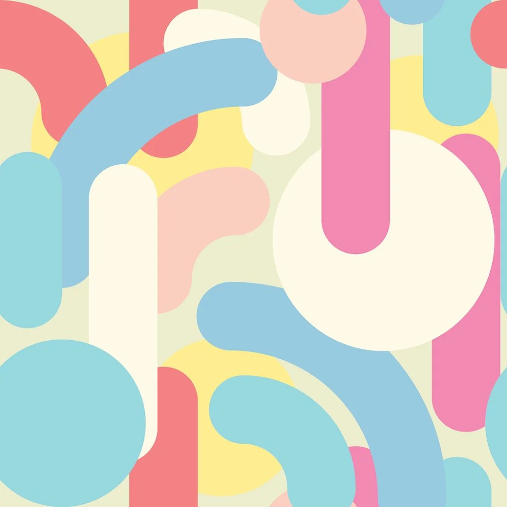 Linear Motif Pattern Fabric
