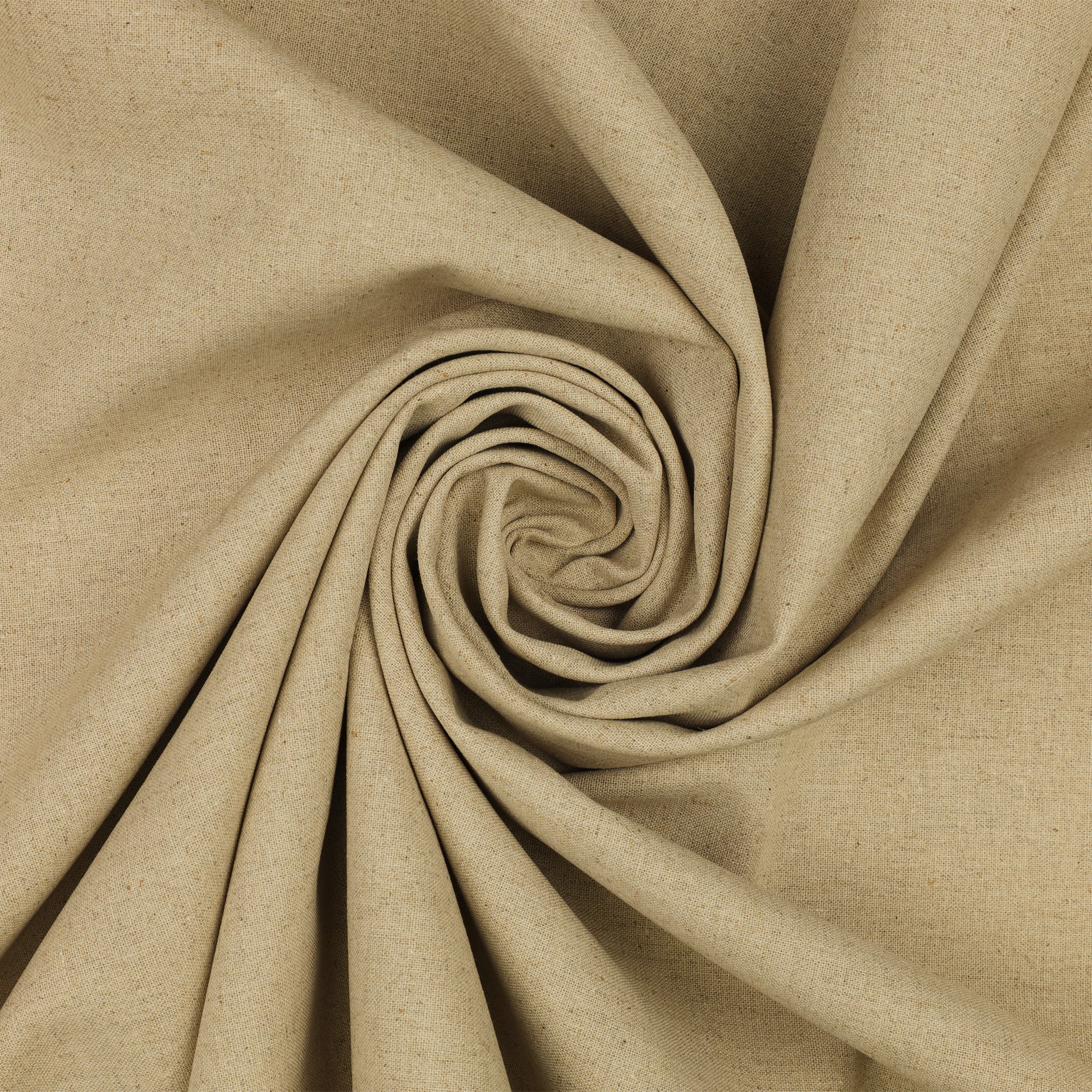 Linen Blend Solids Fabric Collection - Soft Sand - Image 2