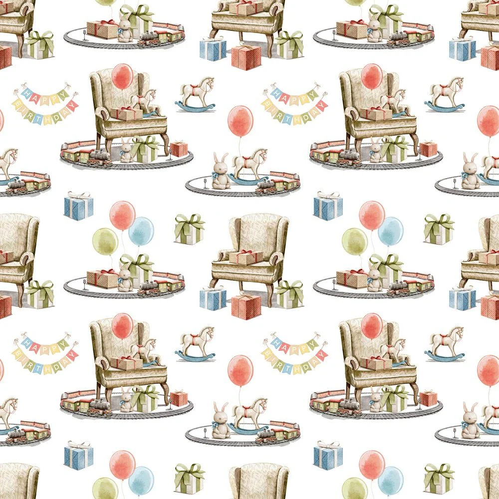 Little Critters It's a Party! Allover Fabric