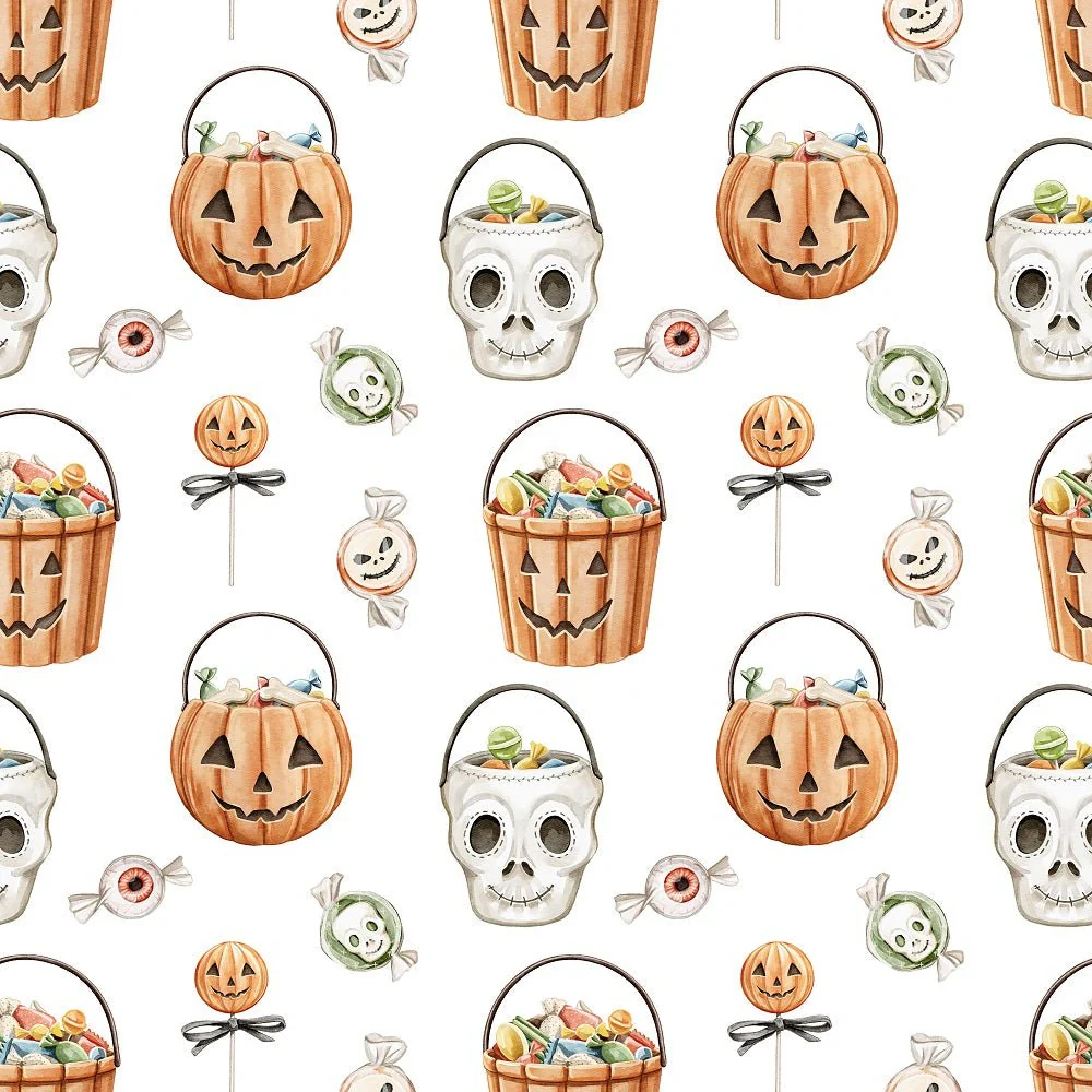 Little Critters Spooky Halloween Candies Fabric