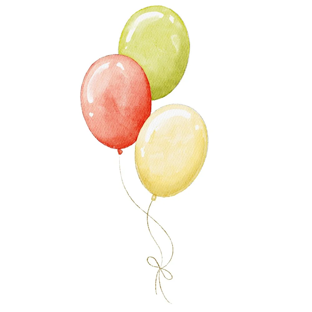Little Critters Summer Fun Balloons Fabric Panel