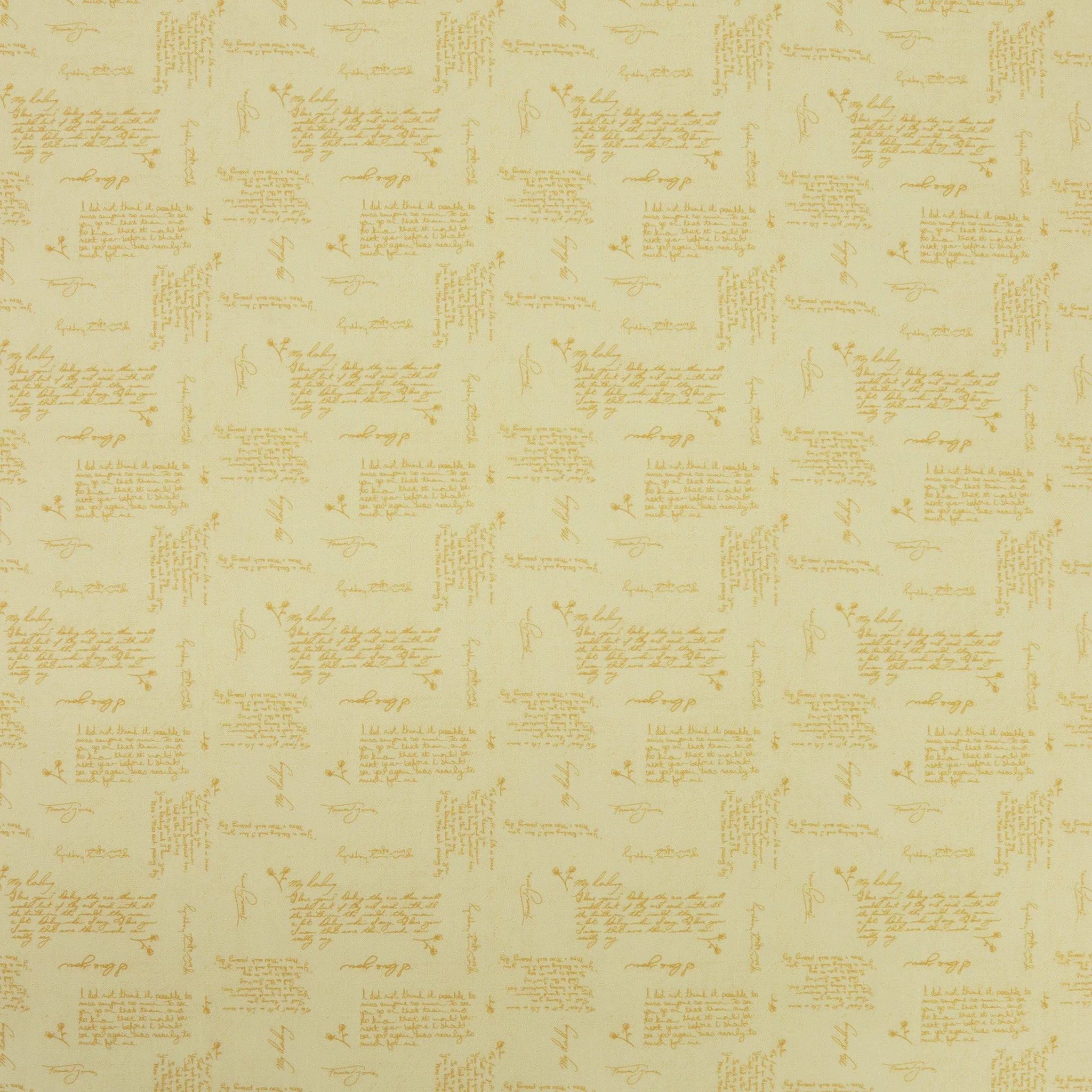 Love Letters Fabric Collection - Heartfelt Notes