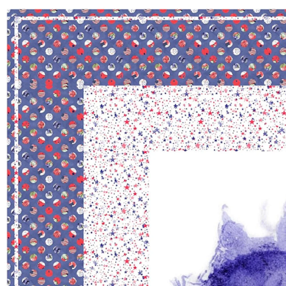 Love Our Freedom Splash Wall Hanging 42" x 42" - Image 2