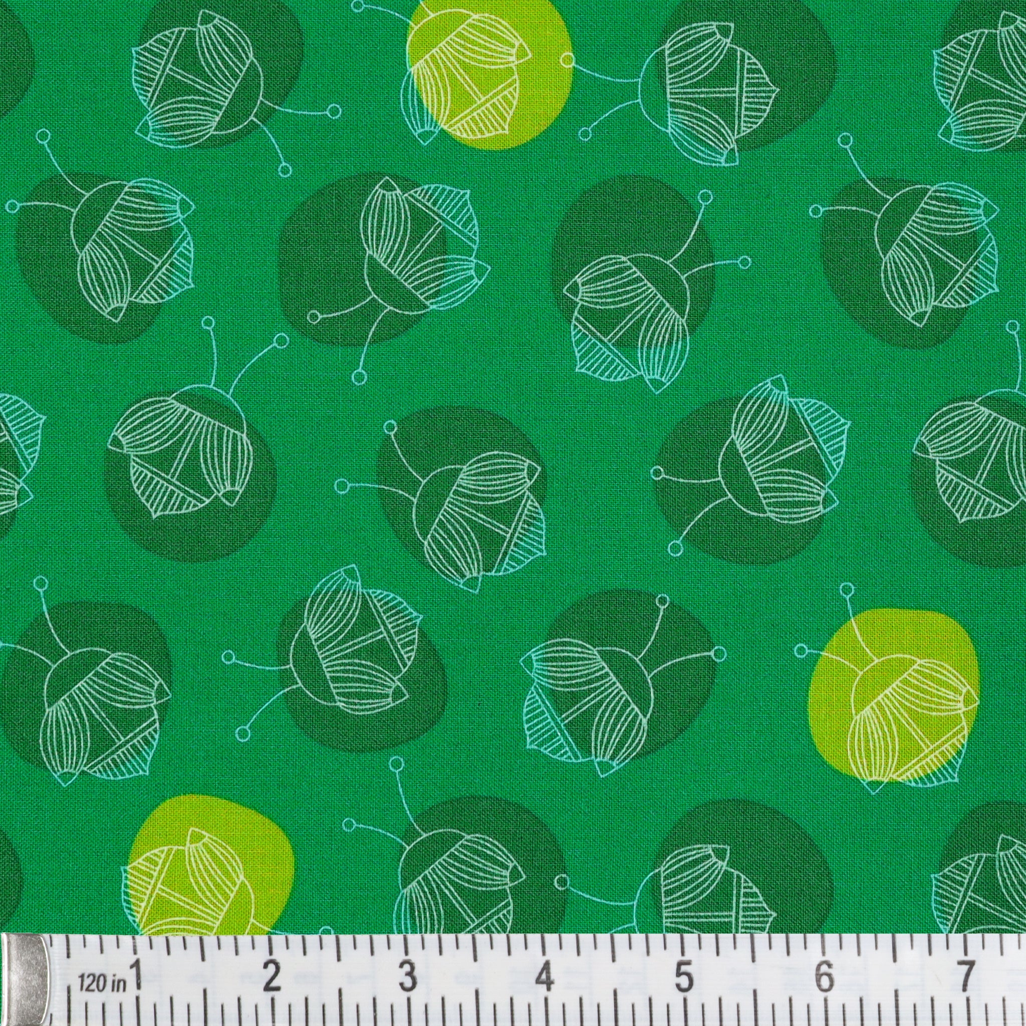 Lucky Bugs Fabric Collection - Bug A Dot Forest - Image 3