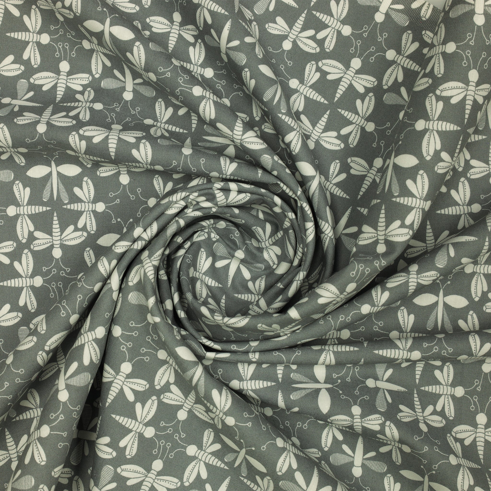 Lucky Bugs Fabric Collection - Get Your Bugs in a Row Stone - Image 2