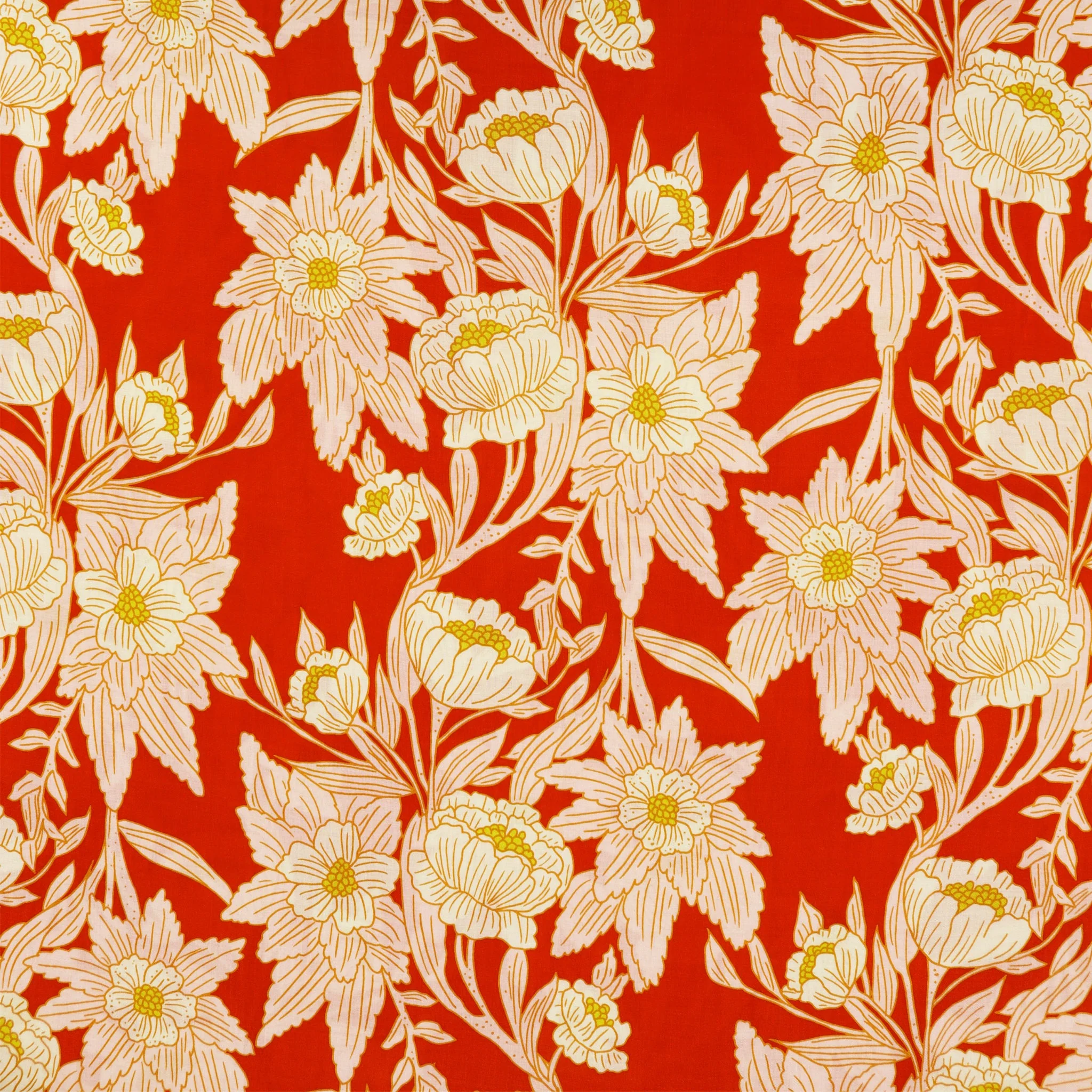 Madison Avenue Blaze Fabric in Rayon