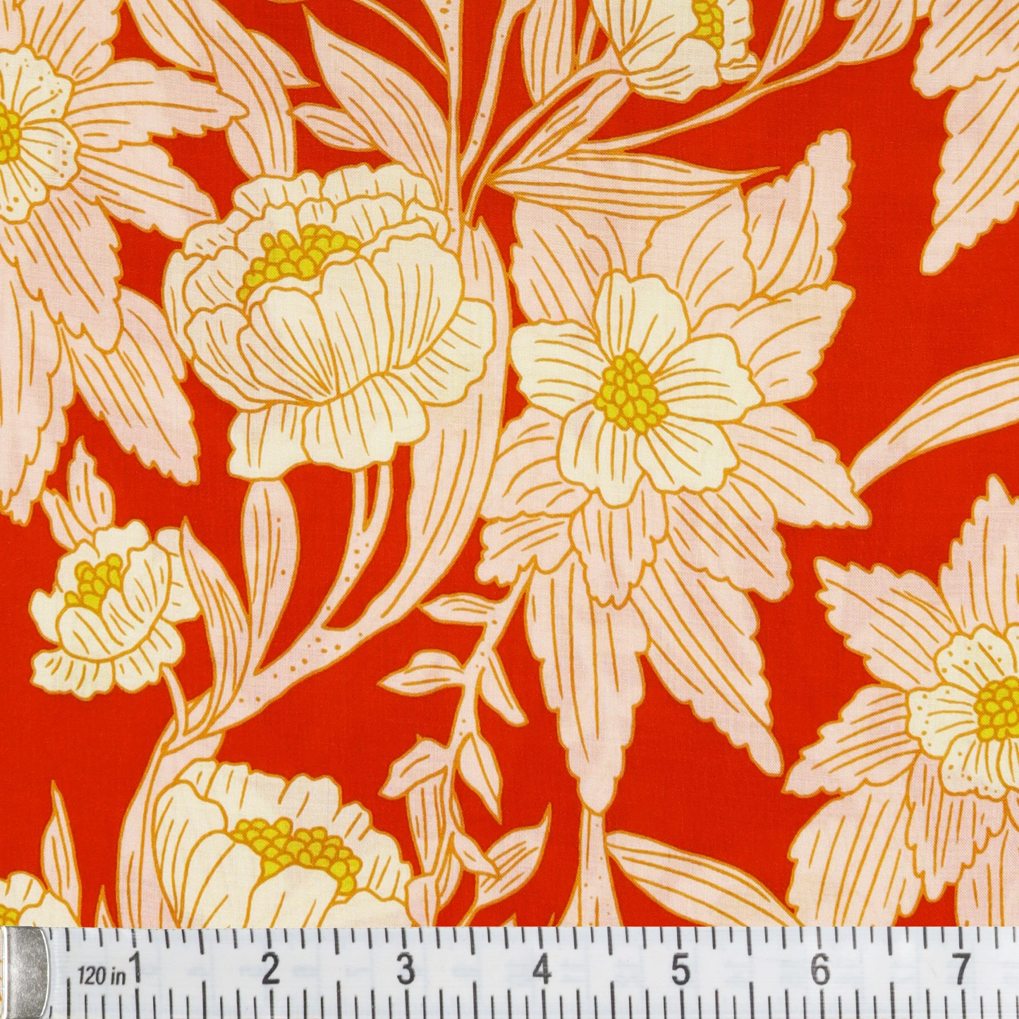 Madison Avenue Blaze Fabric in Rayon - Image 2
