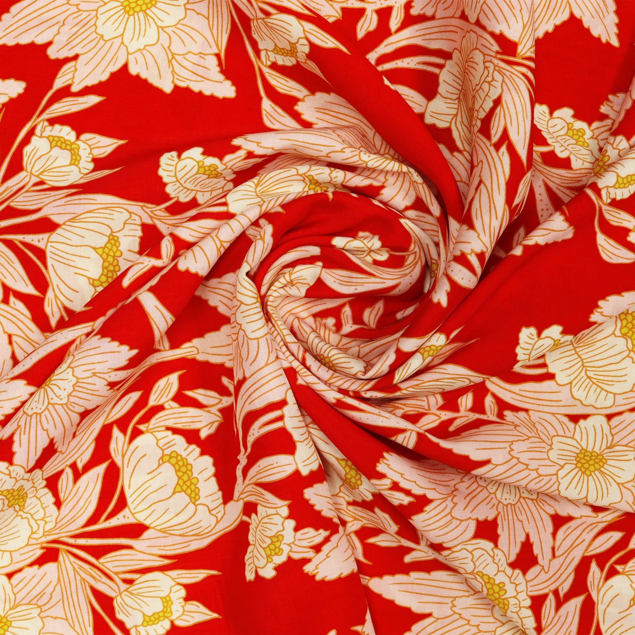 Madison Avenue Blaze Fabric in Rayon - Image 3