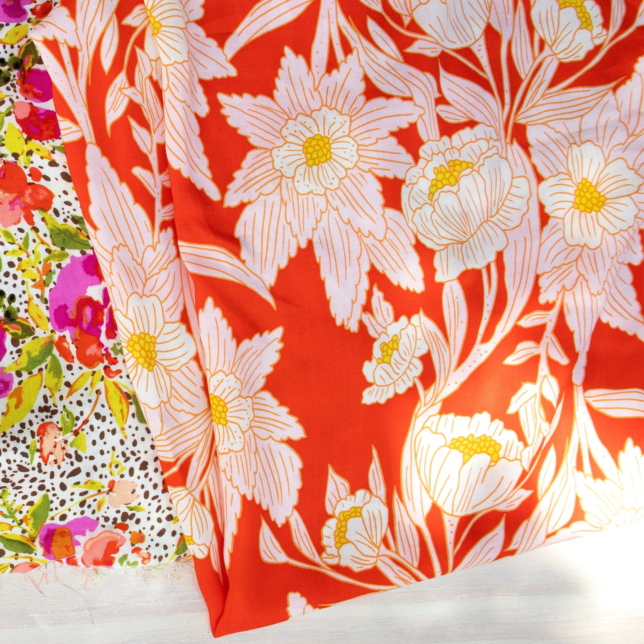 Madison Avenue Blaze Fabric in Rayon - Image 6