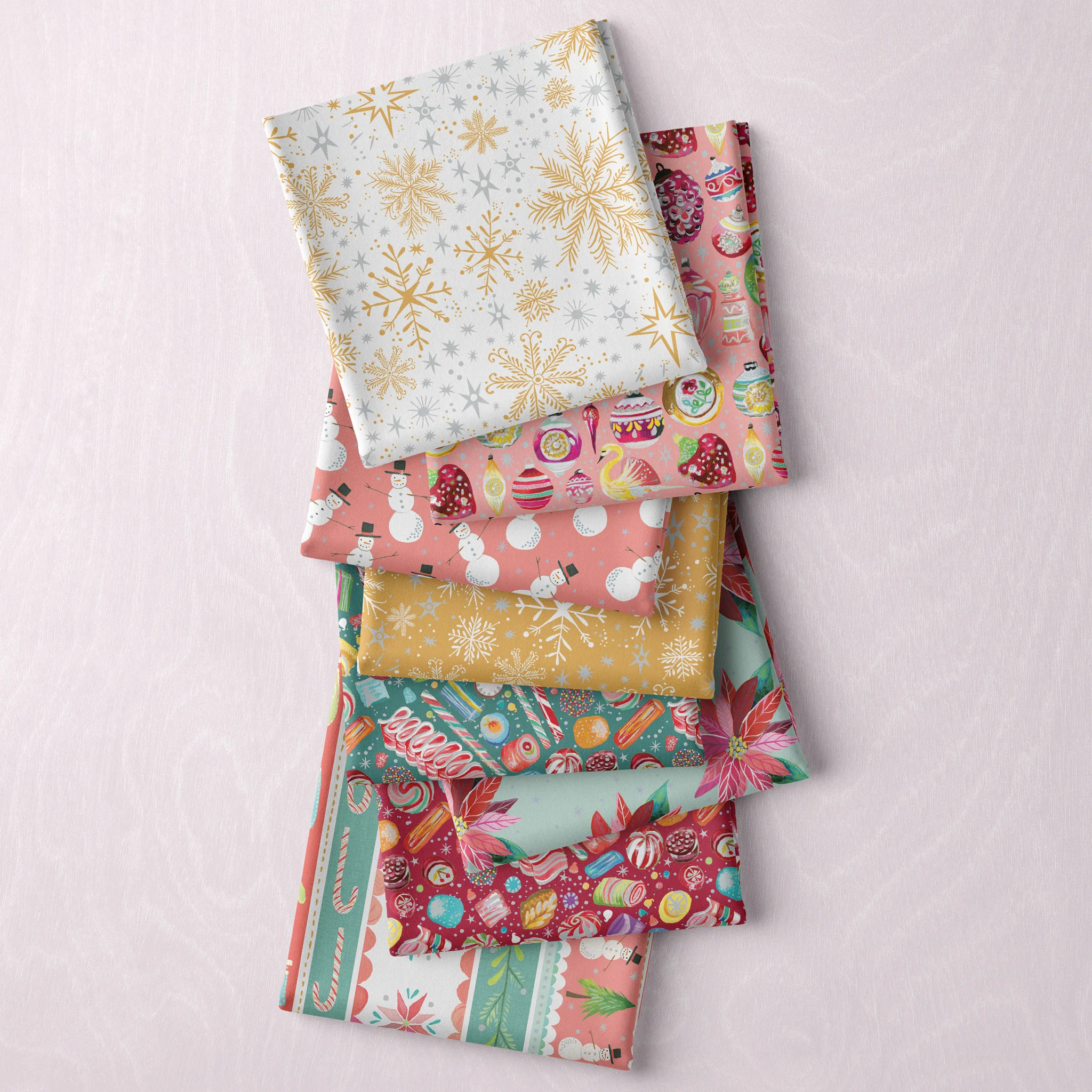 Magical Season Fabric Collection - Magical Sweets Teal/Multi - Image 4