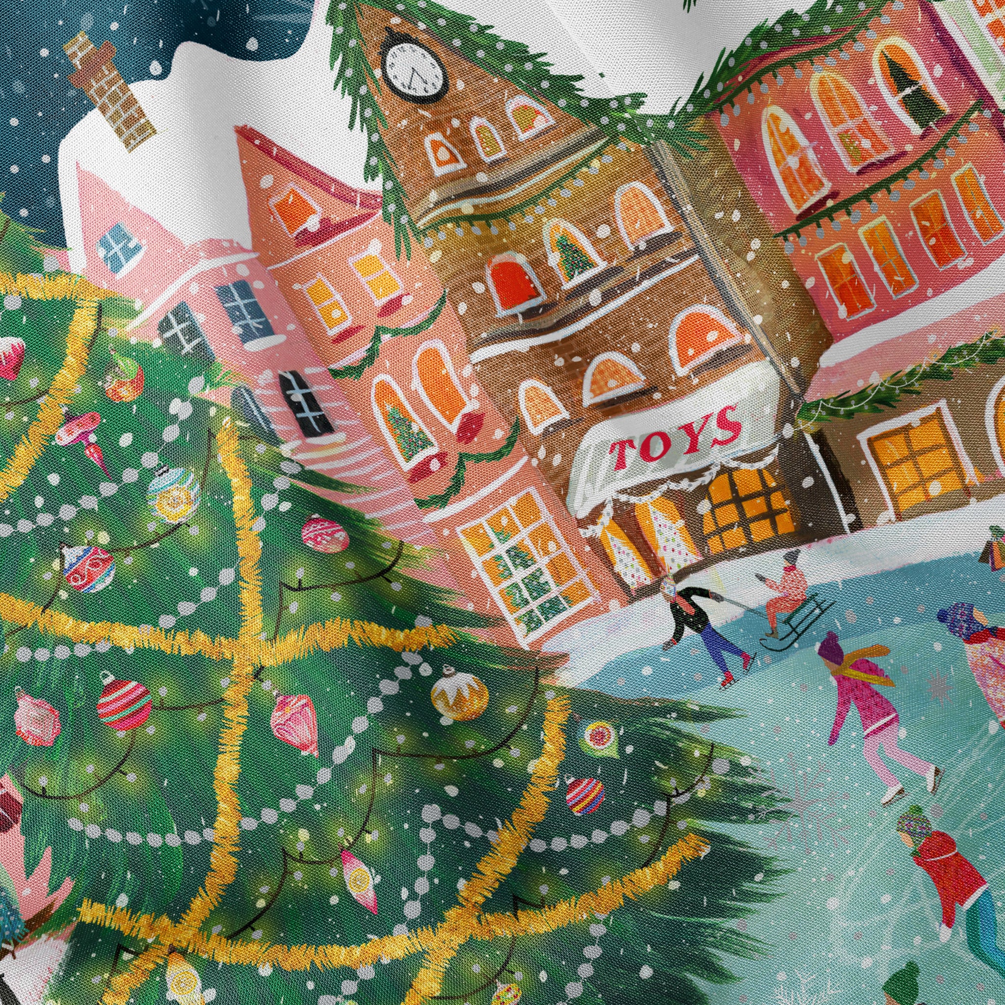 Magical Season Fabric Collection - Magical Sweets Teal/Multi - Image 5