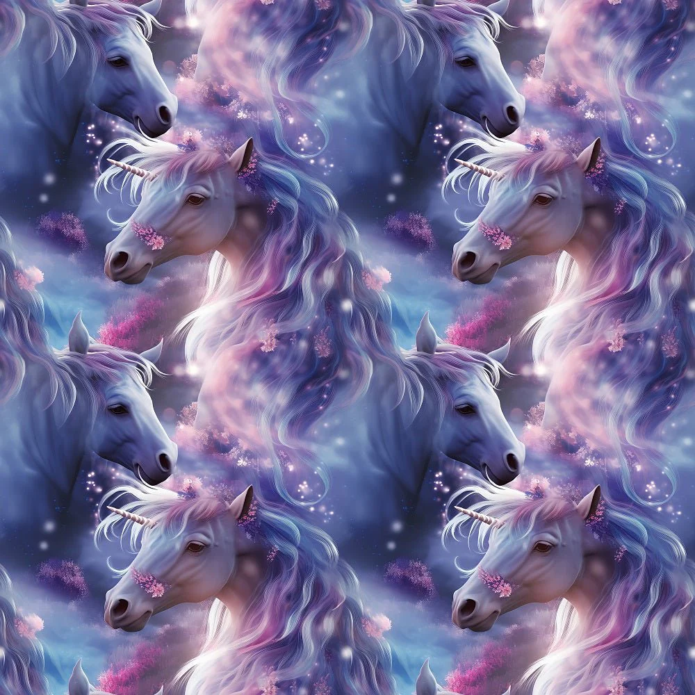Magical Unicorns #1 Fabric