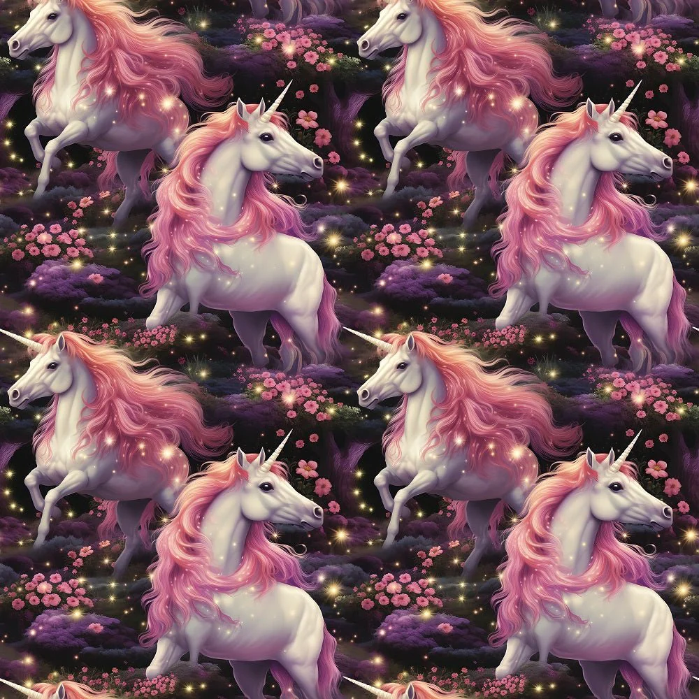 Magical Unicorns #16 Fabric