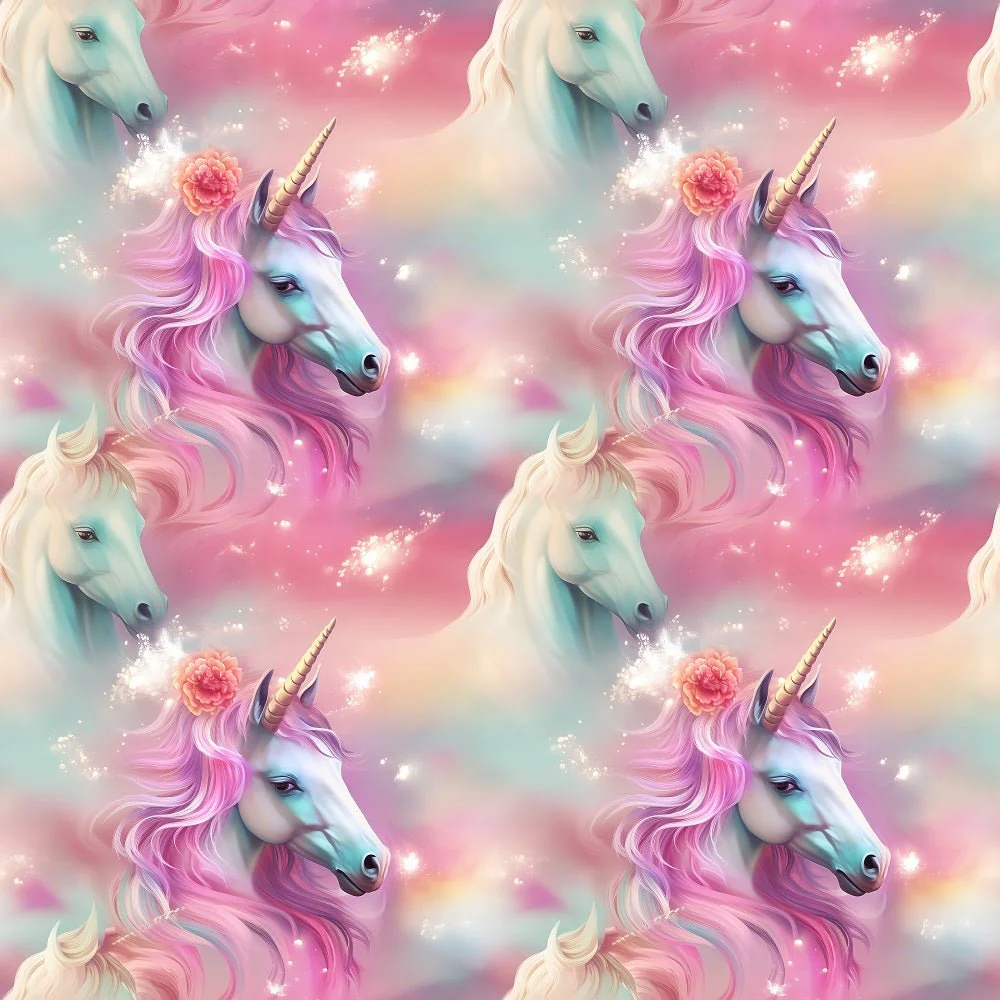 Magical Unicorns #4 Fabric
