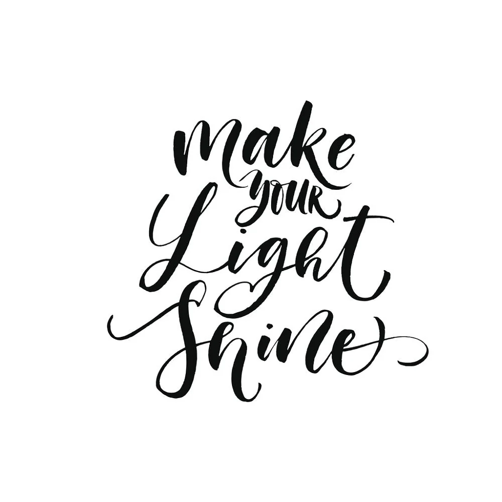 Make Your Light Shine Fabric Panel