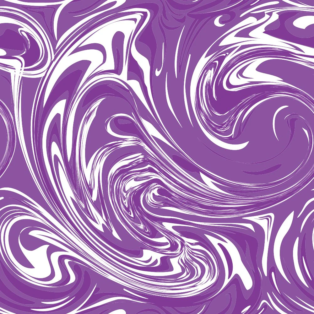 Marble Swirl Fabric - Grape
