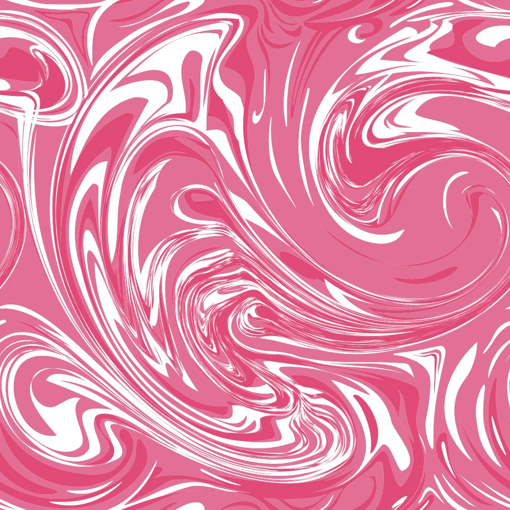 Marble Swirl Fabric - Pink Carmine