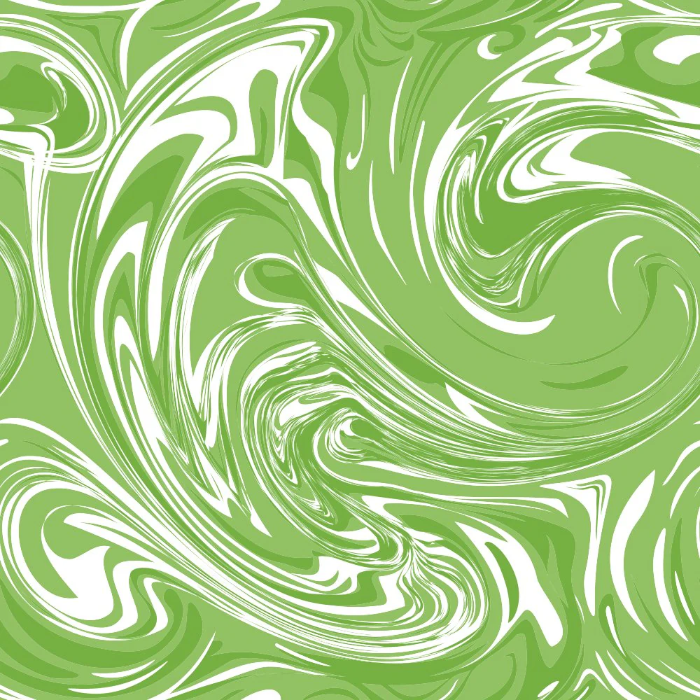 Marble Swirl Fabric - Spring Green