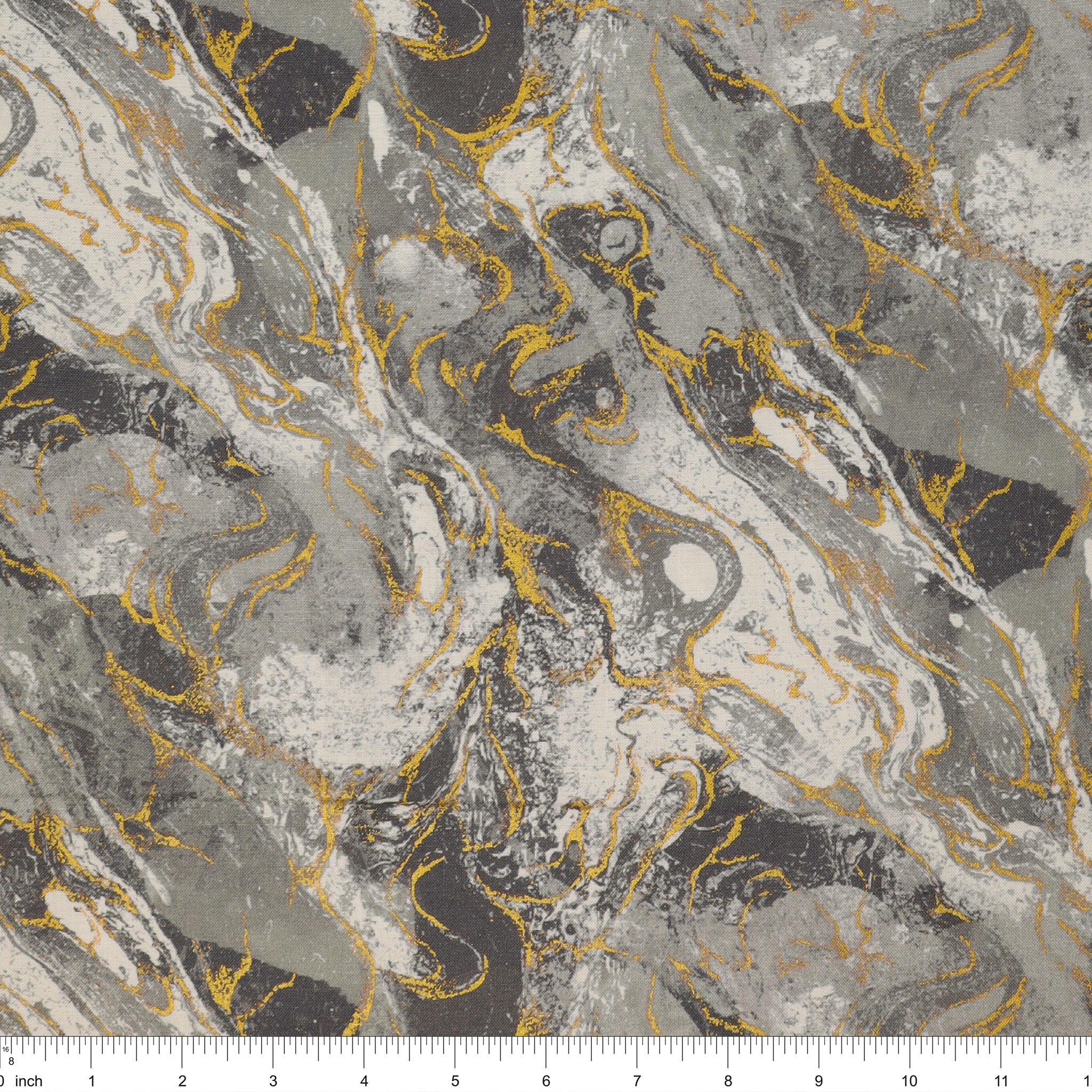 Marbled Earth Fabric Collection - Gray - Image 3