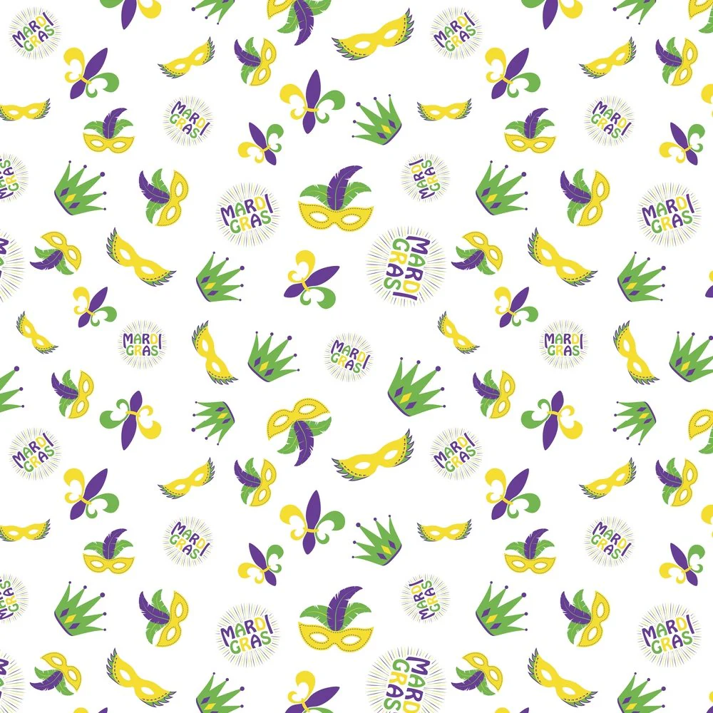 Mardi Gras Festival Fabric