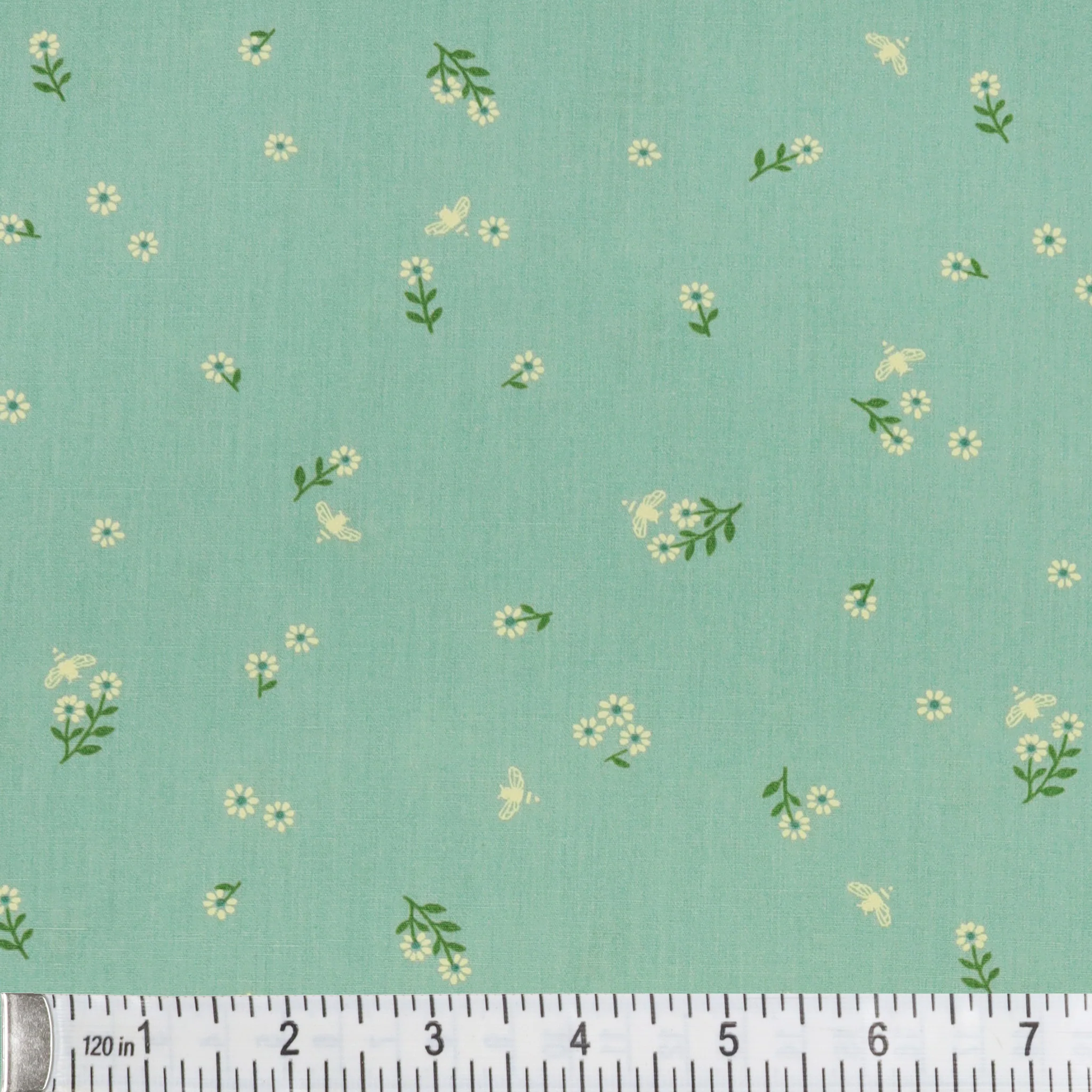 Marigold Fabric Collection - Foraging Flutter Mist - Image 2